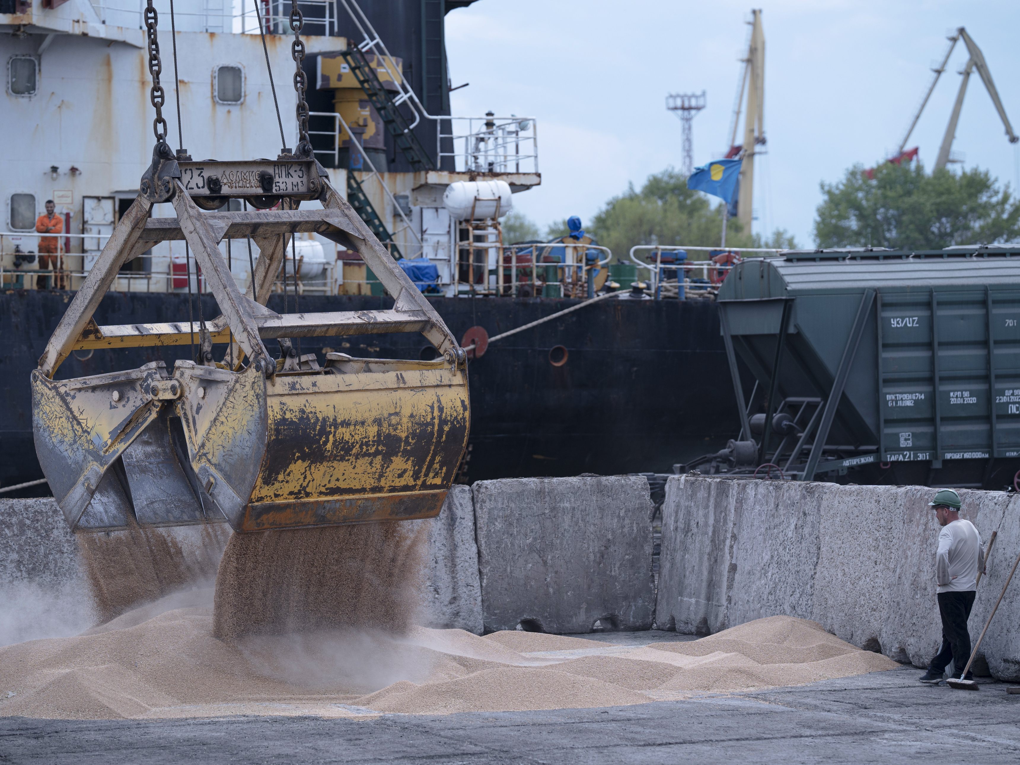 Das Abkommen zum Export von Getreide aus der Ukraine wird verlängert.