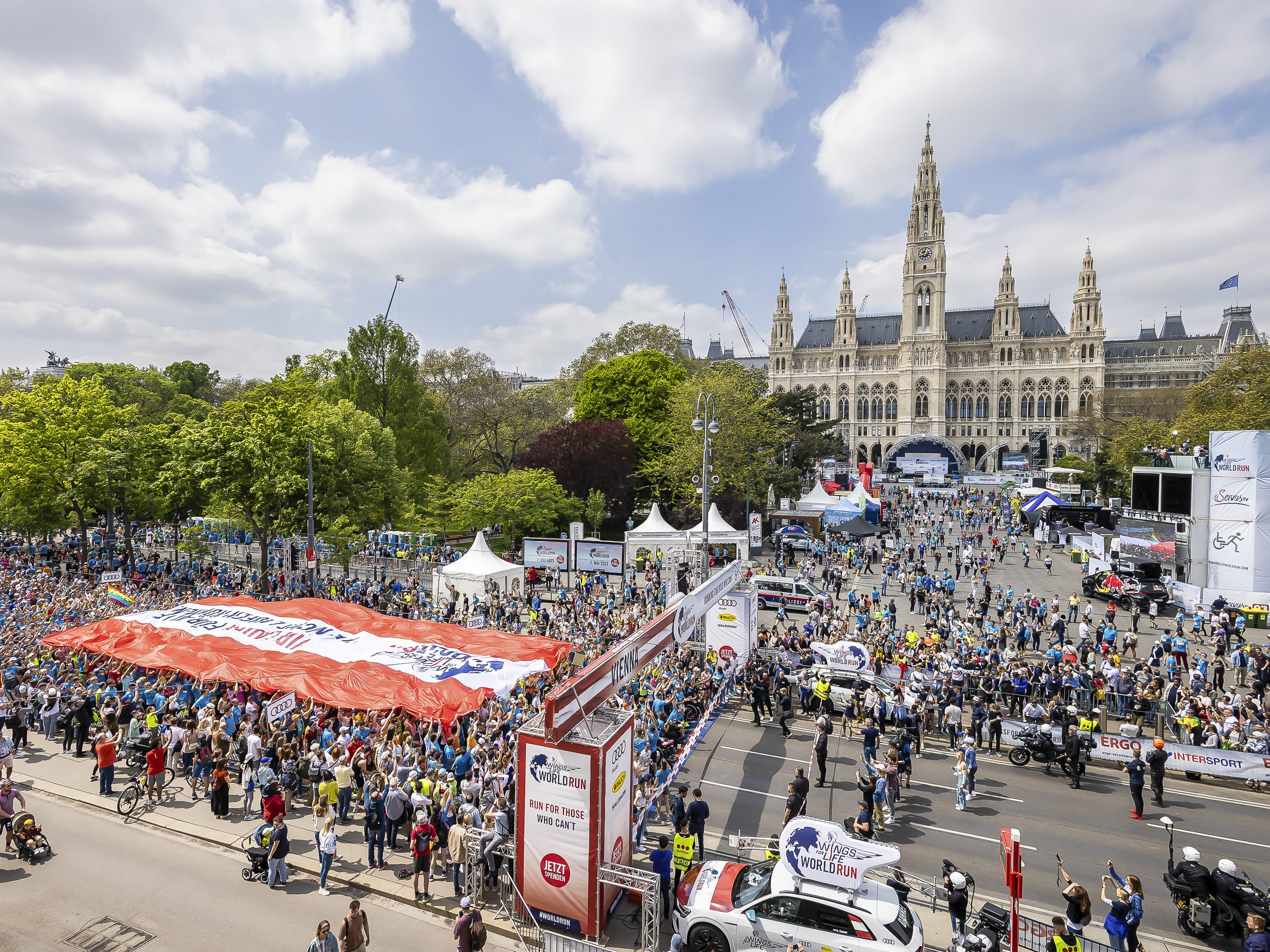 Der 10. Wings for Life World Run feierte einen neuen Teilnehmer-Rekord.