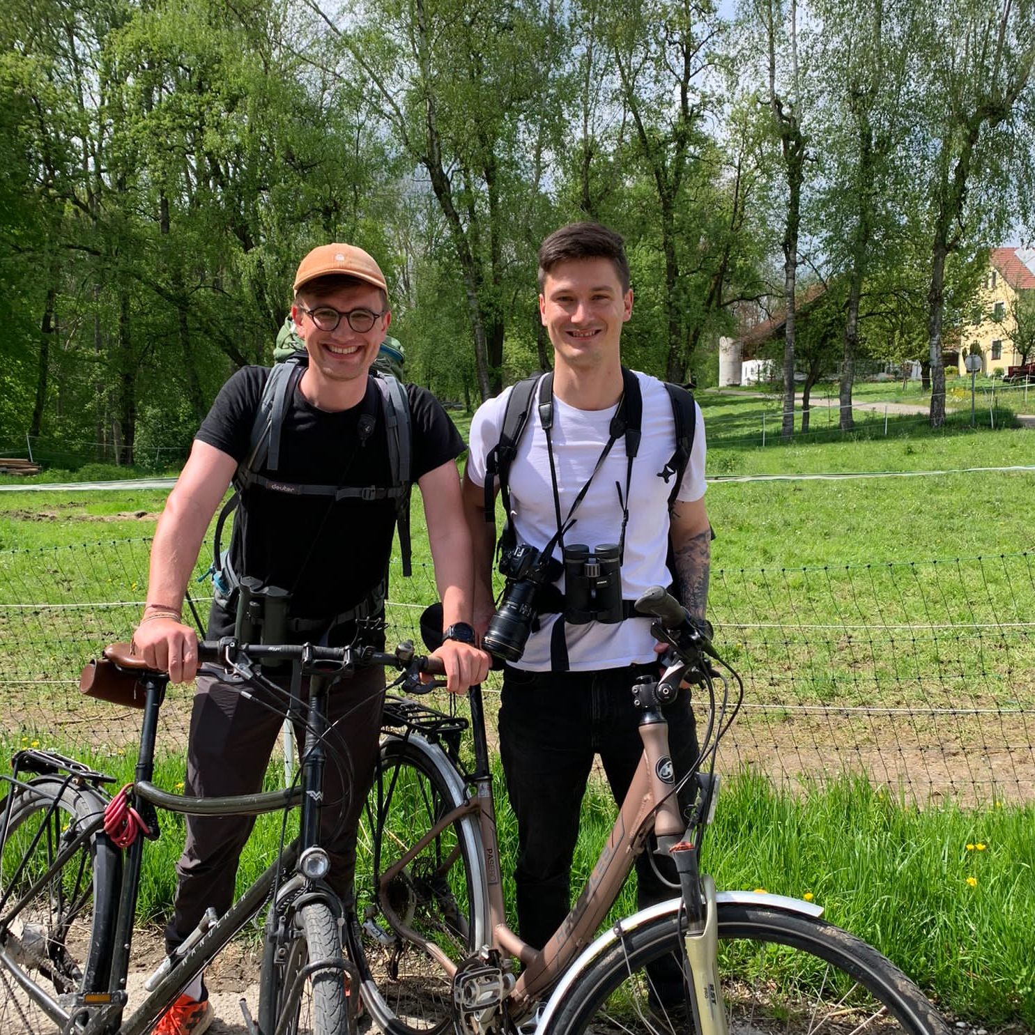 Das Siegerteam aus Oberösterreich beim Austrian BirdRace.