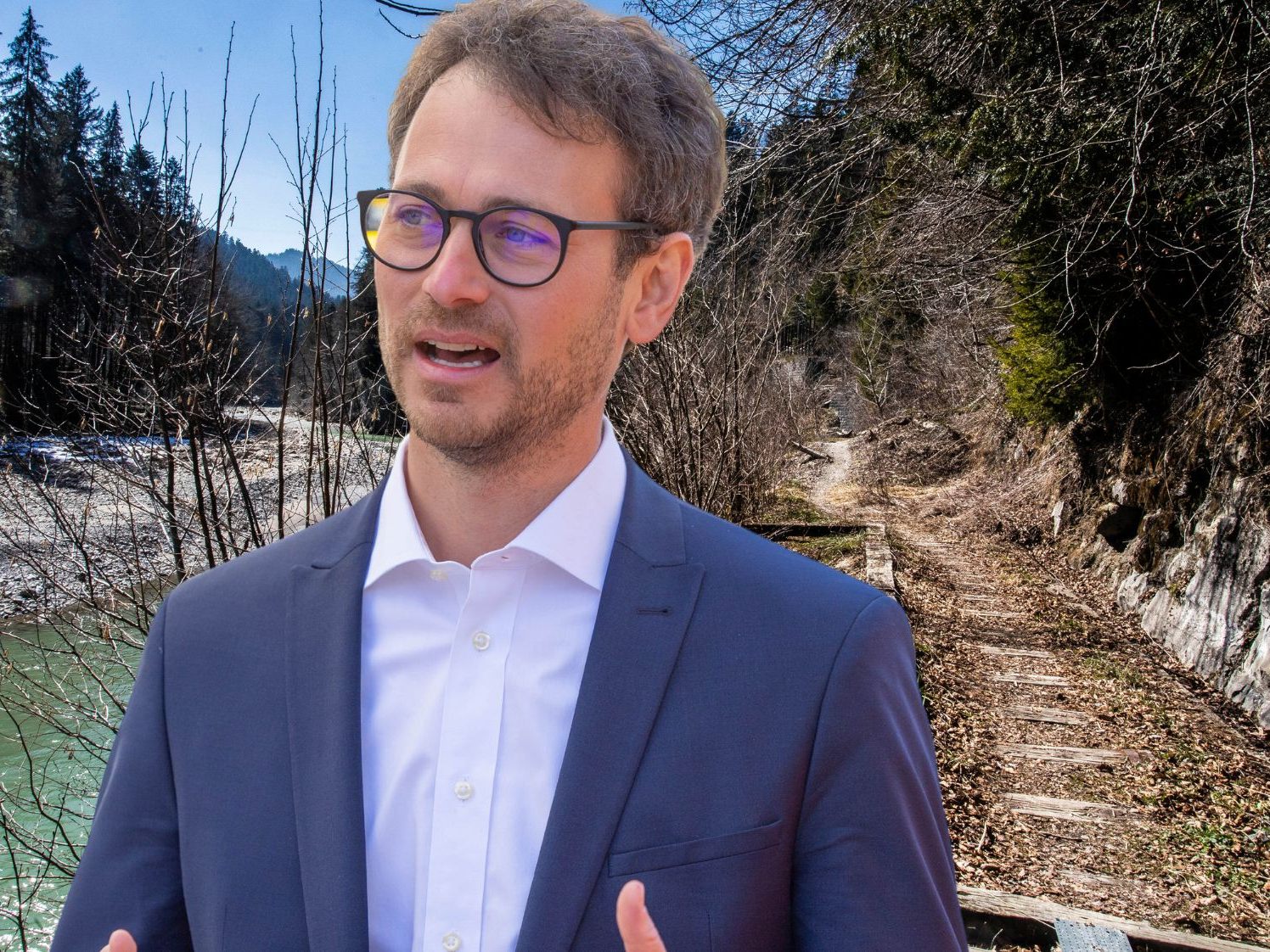 Radweg durchs Achtal steht wieder zur Diskussion