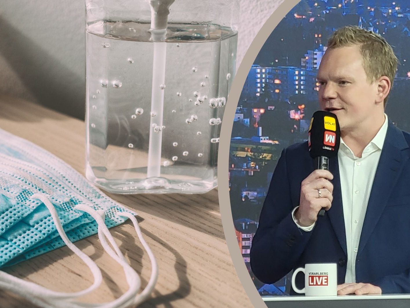 Christof Bitschi bei "Vorarlberg LIVE".
