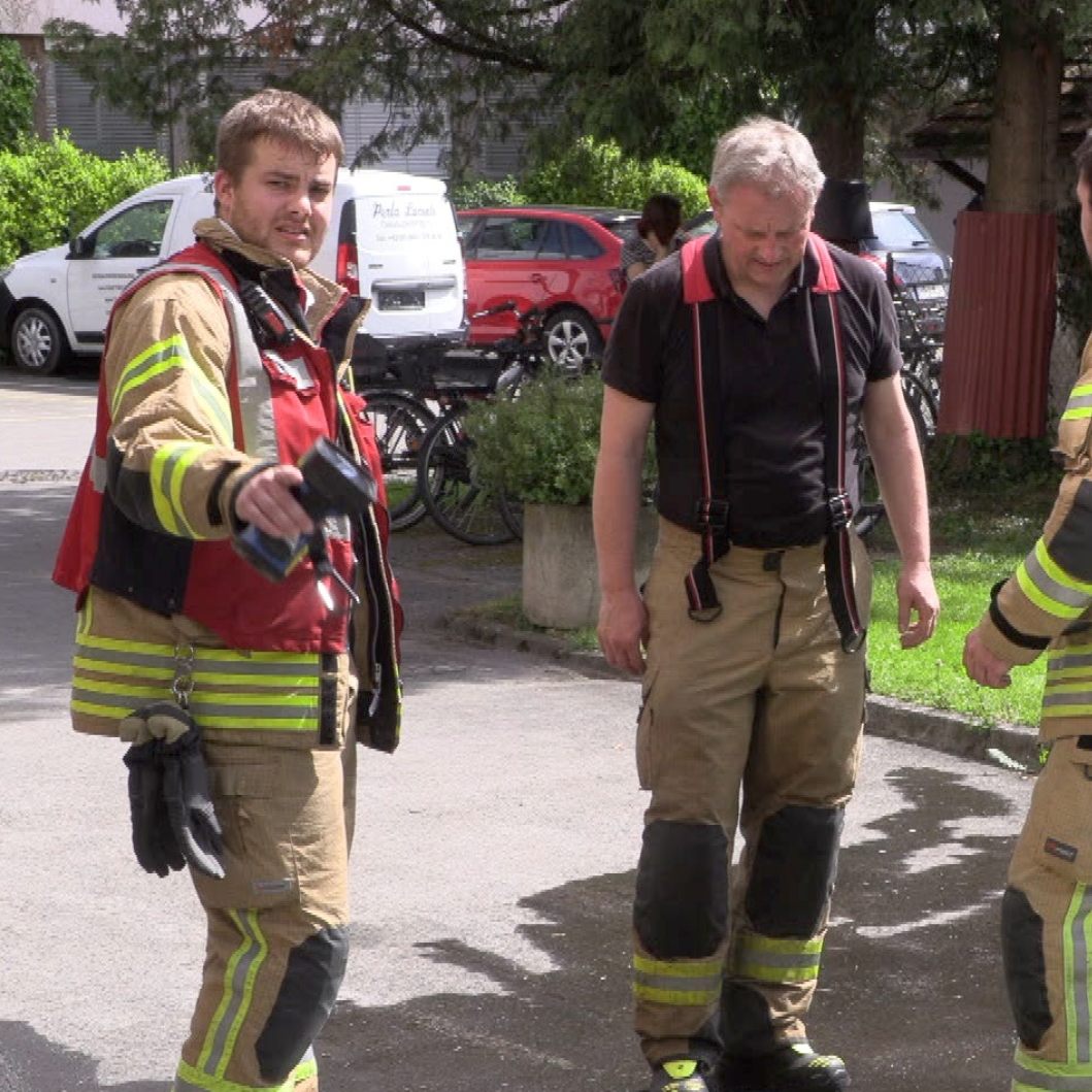 Küchenbrand in Dornbirn.