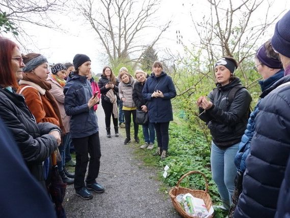 Der Obst- und Gartenbauverein lud zum ersten Kräuterspaziergang vergangene Woche ein.