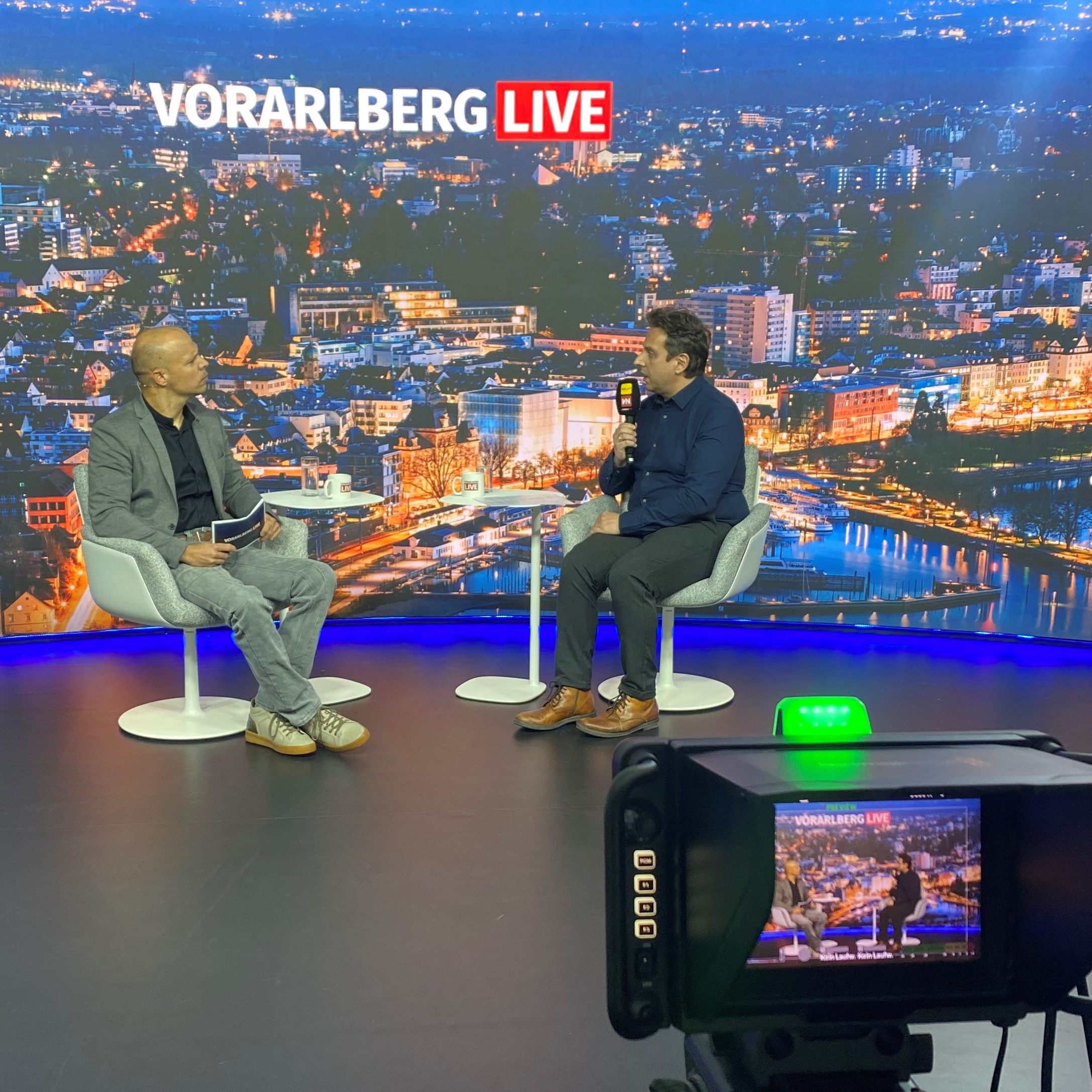 Hubert Lötsch bei "Vorarlberg LIVE".