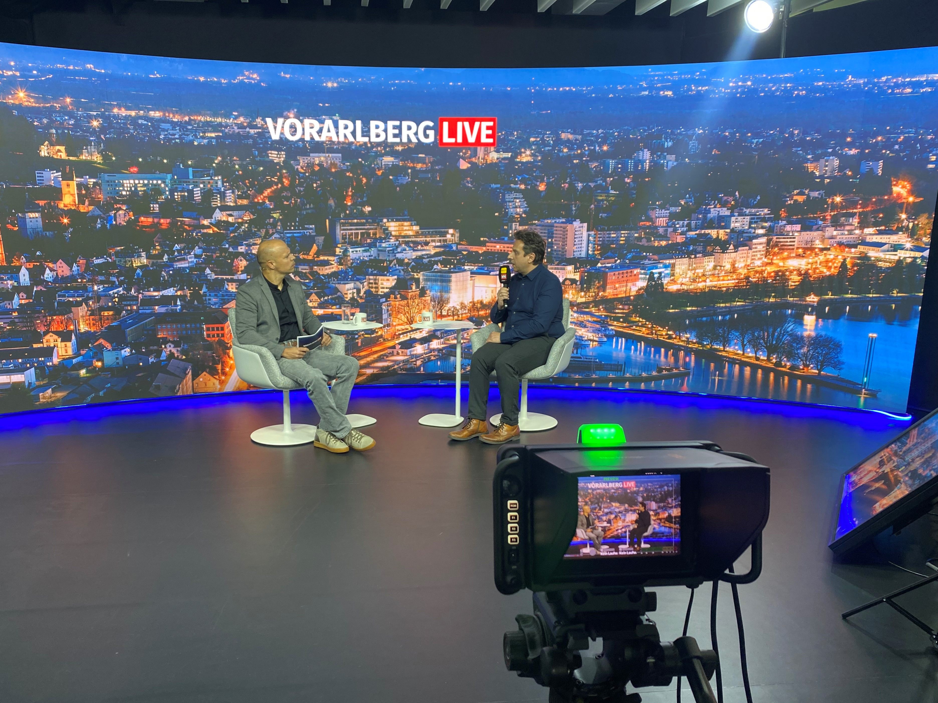 Hubert Lötsch bei "Vorarlberg LIVE".