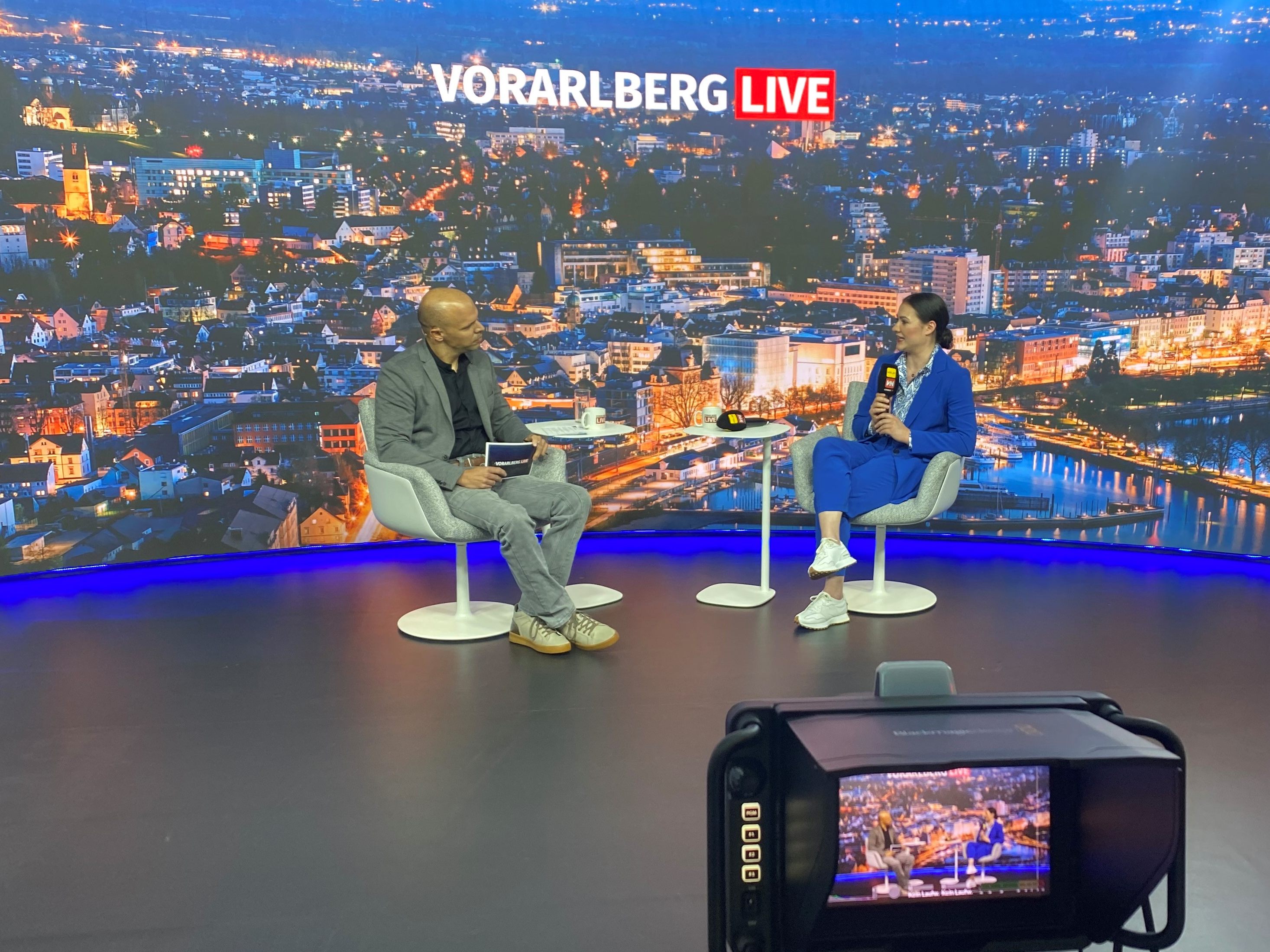 Elisa Hämmerle bei "Vorarlberg LIVE". Elisa Hämmerle bei "Vorarlberg LIVE".