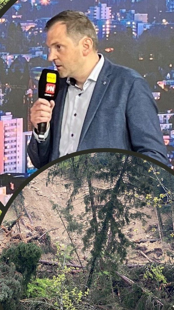 Bürgermeister Andreas Kresser bei "Vorarlberg LIVE" über die aktuelle in Hörbranz.