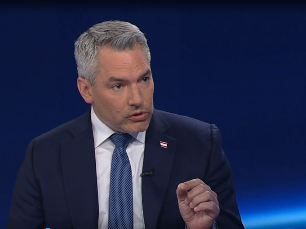 Karl Nehammer war am Mittwoch in der ZiB 2 zu Gast.