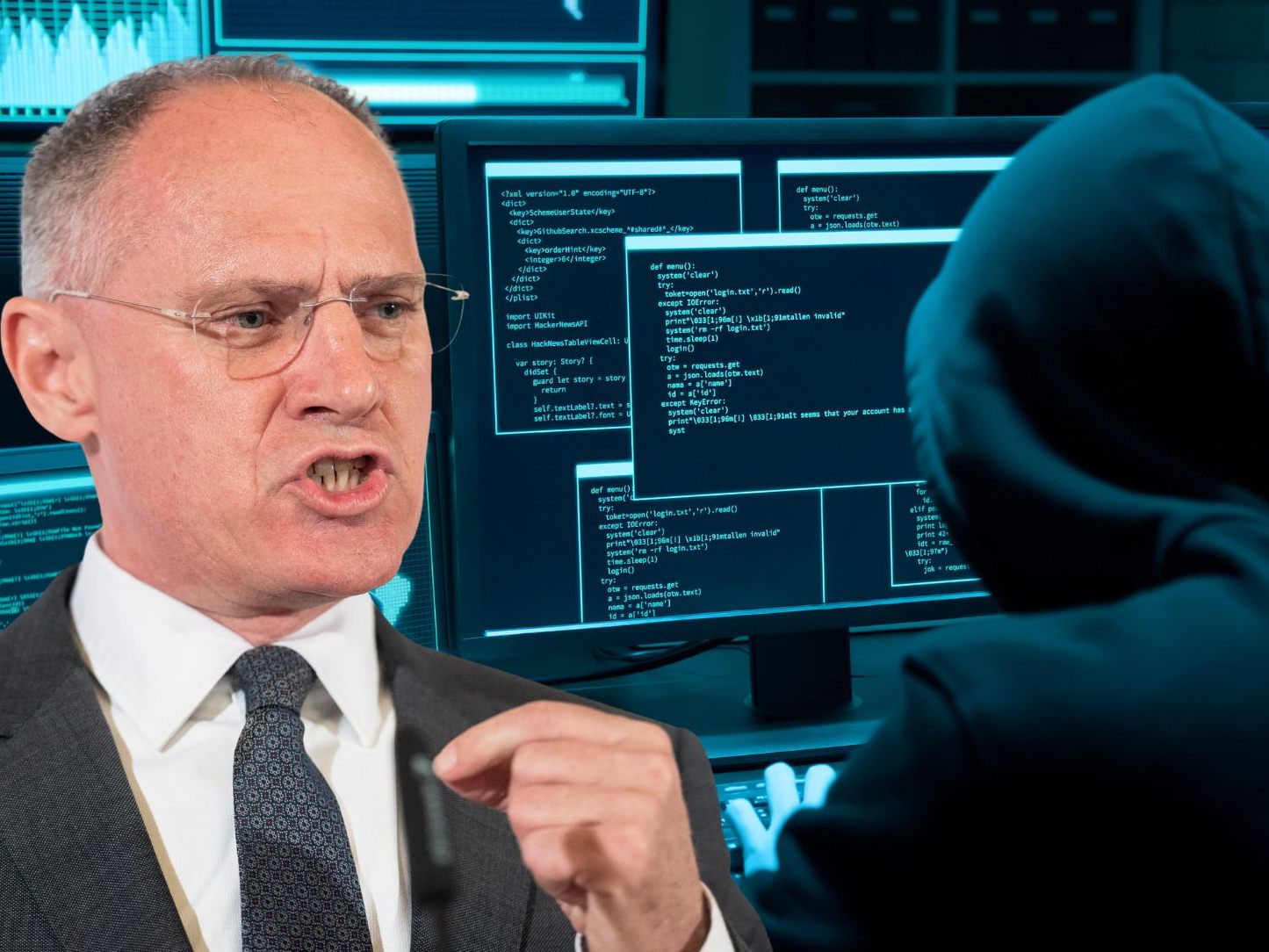Innenminister präsentiert Lagebericht Internetkriminalität 2022.