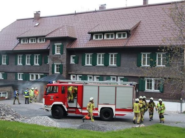 Ernstfall wurde in Oberbildstein geprobt.