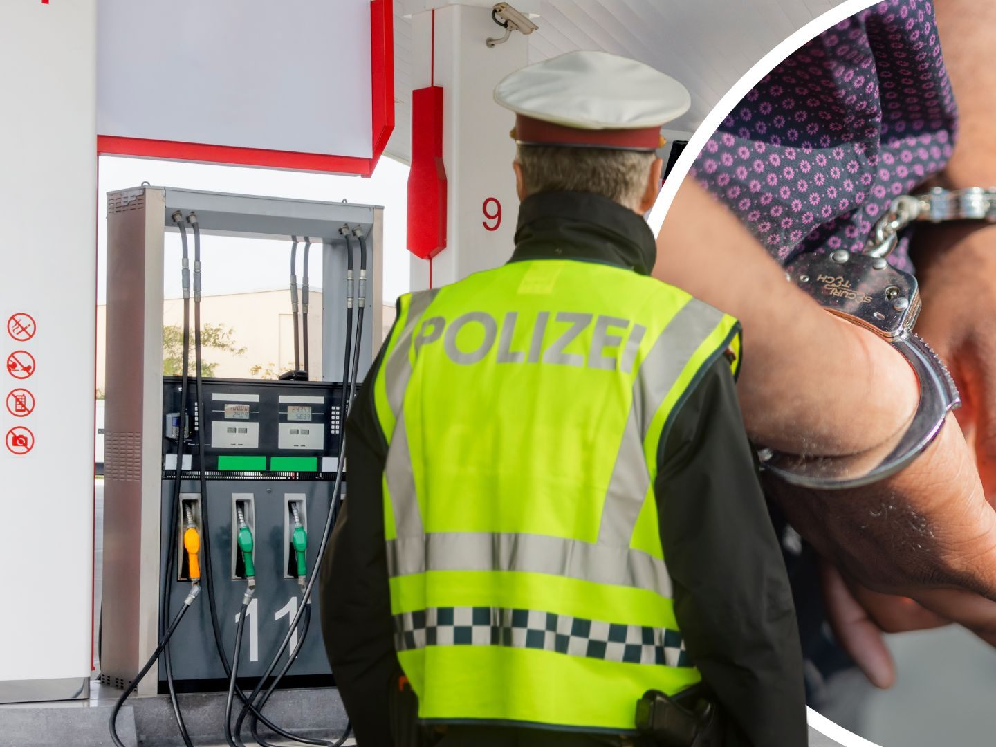 Raubüberfall auf Tankstelle in Feldkirch.