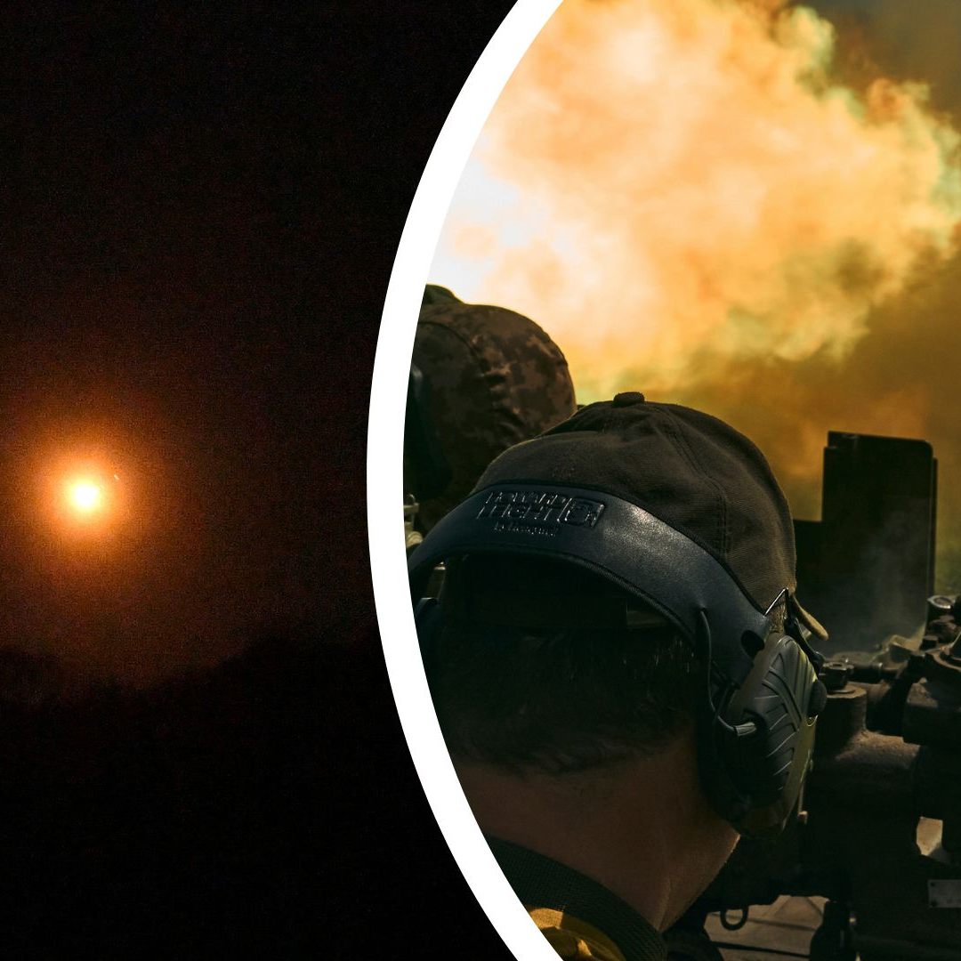 In einigen Gebieten soll es zu Explosionen gekommen sein