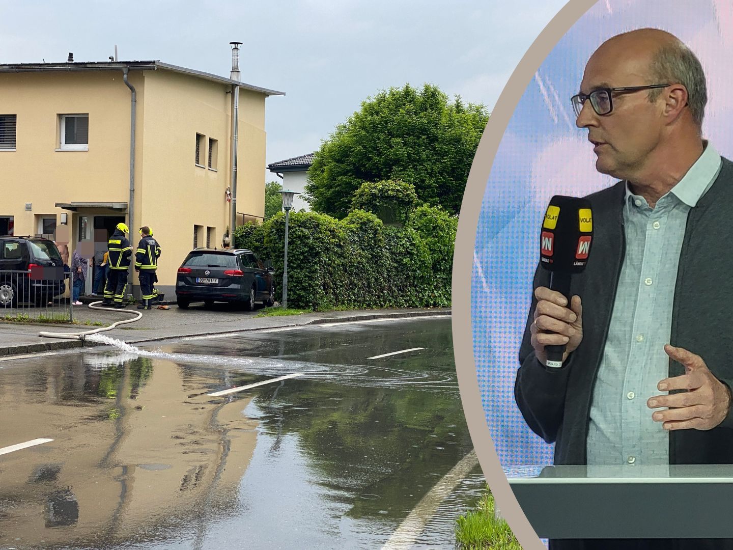 Peter Hinteregger bei "Vorarlberg LIVE".
