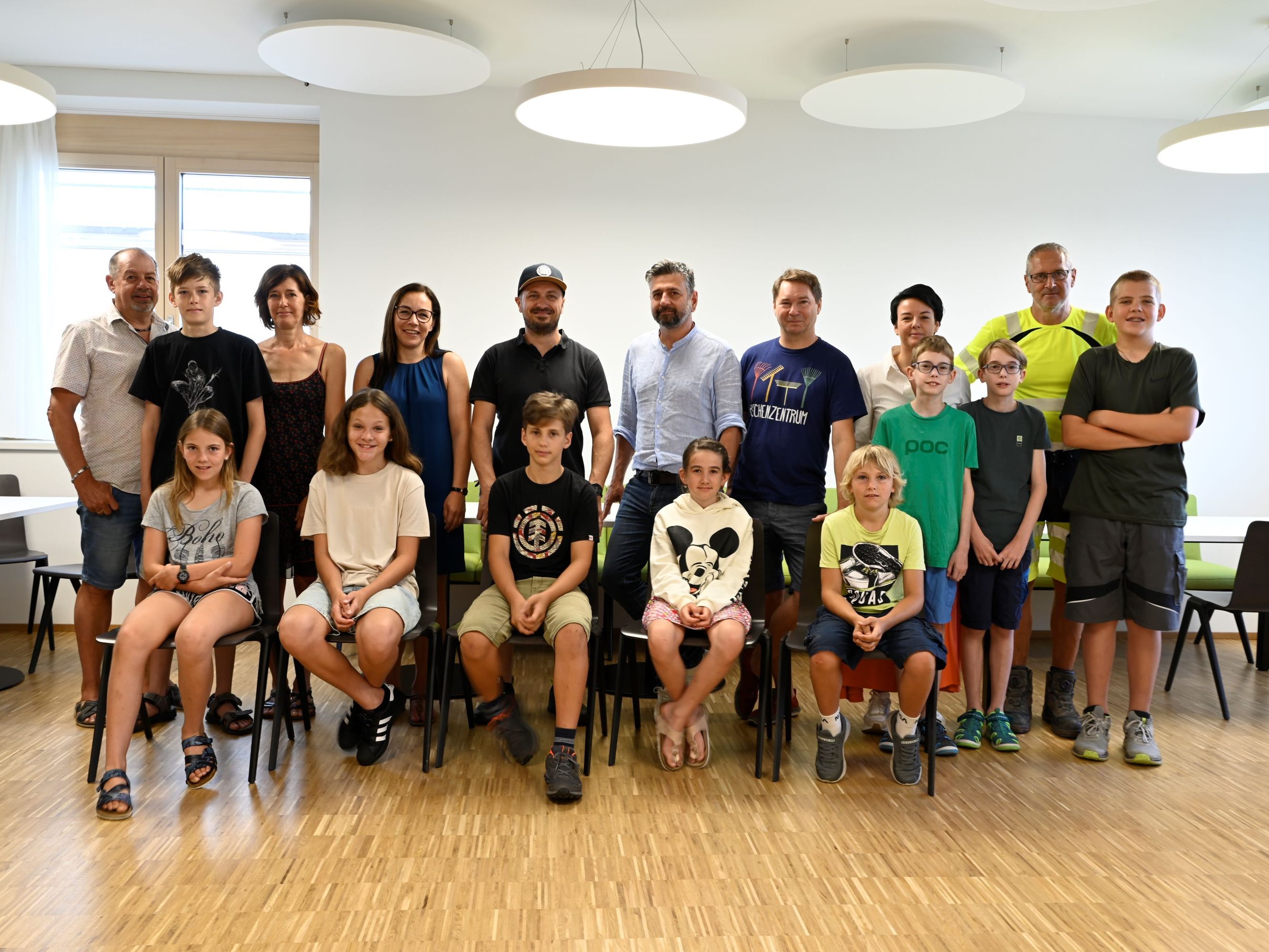 Neun Kinder bekamen in Rankweil Einblicke in den Arbeitsalltag der Erwachsenen.