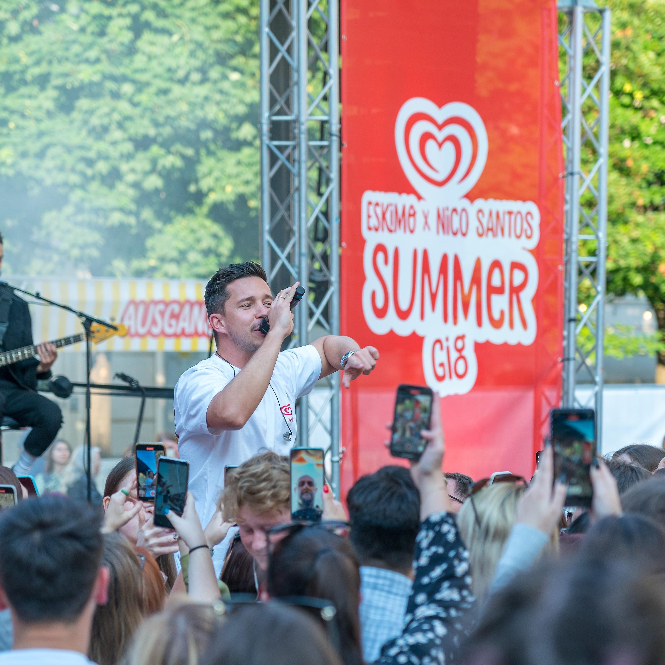 Ein Konzert mit Nico Santos ging in Wien über die Bühne.