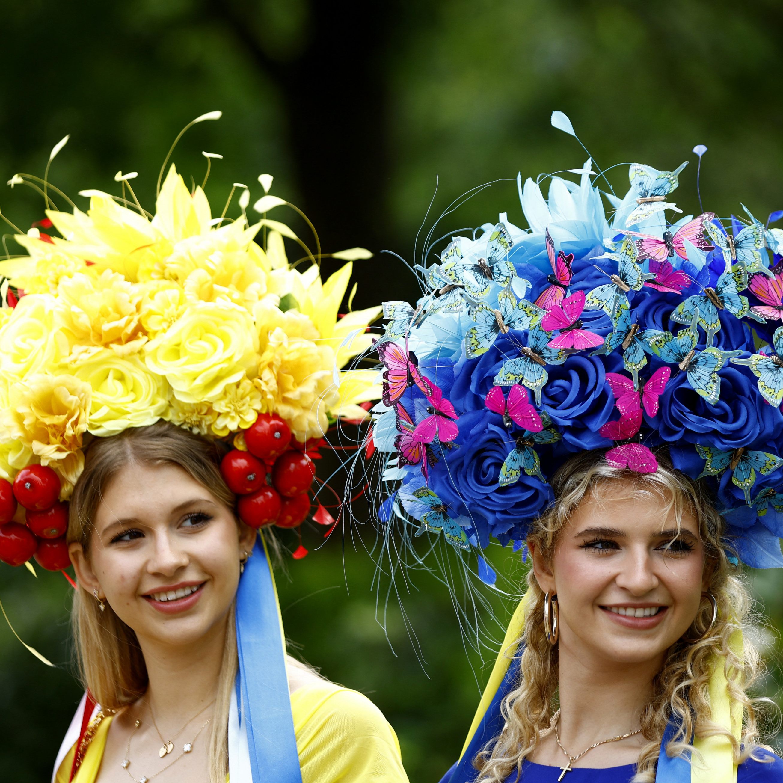 Royal Ascot: Alles dreht sich um Pferde - und Hüte.