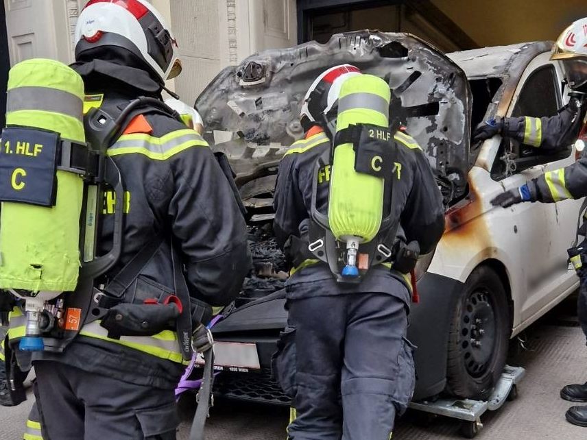 Feuerwehreinsatz in der Wiener Innenstadt.