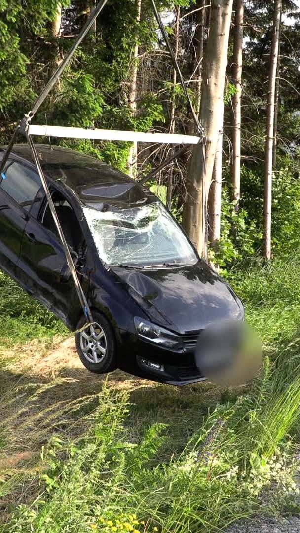 Bei einem Unfall in Dornbirn wurde eine Person verletzt.