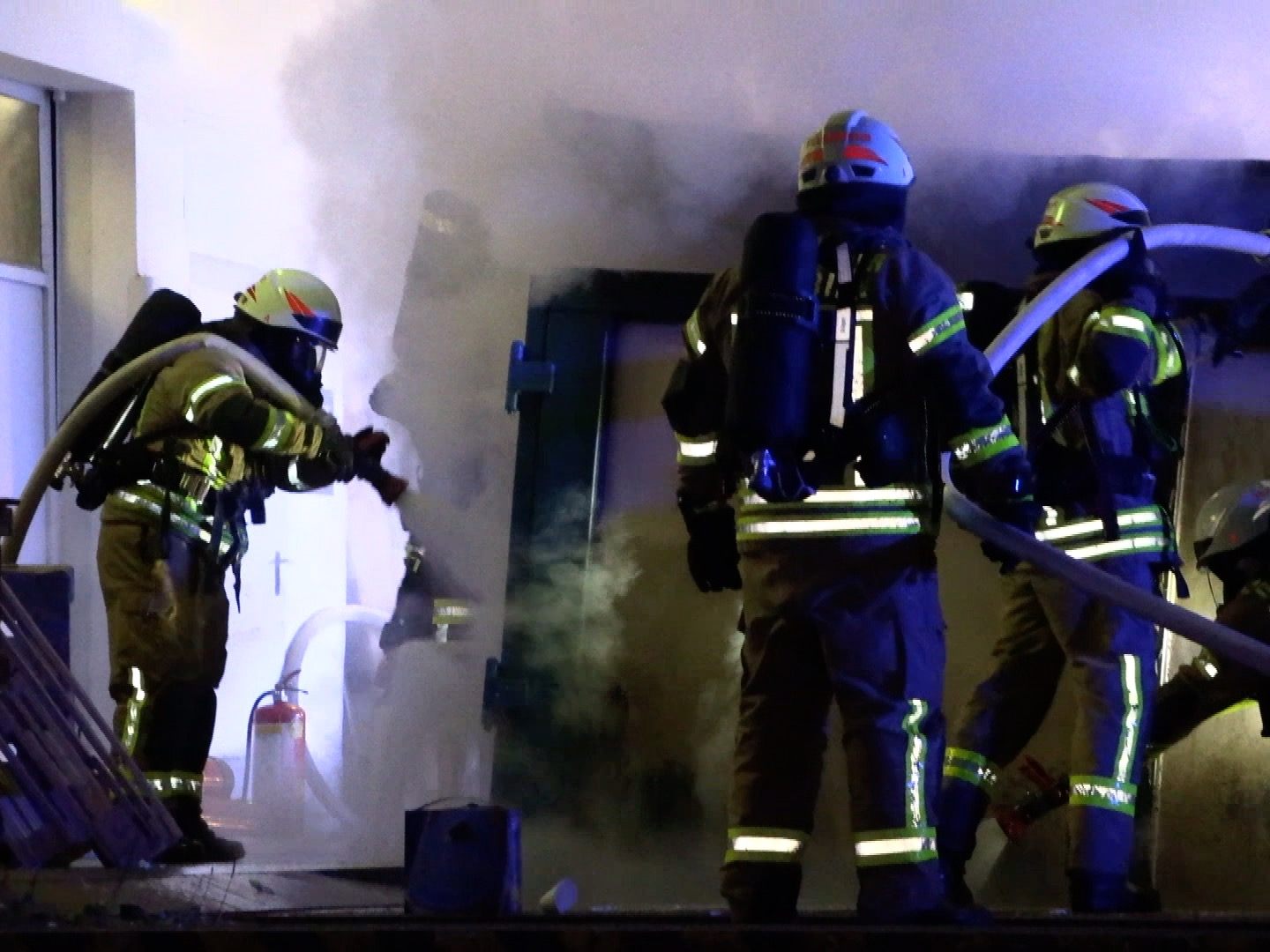 Feuerwehr musste mit 40 Mann ausrücken
