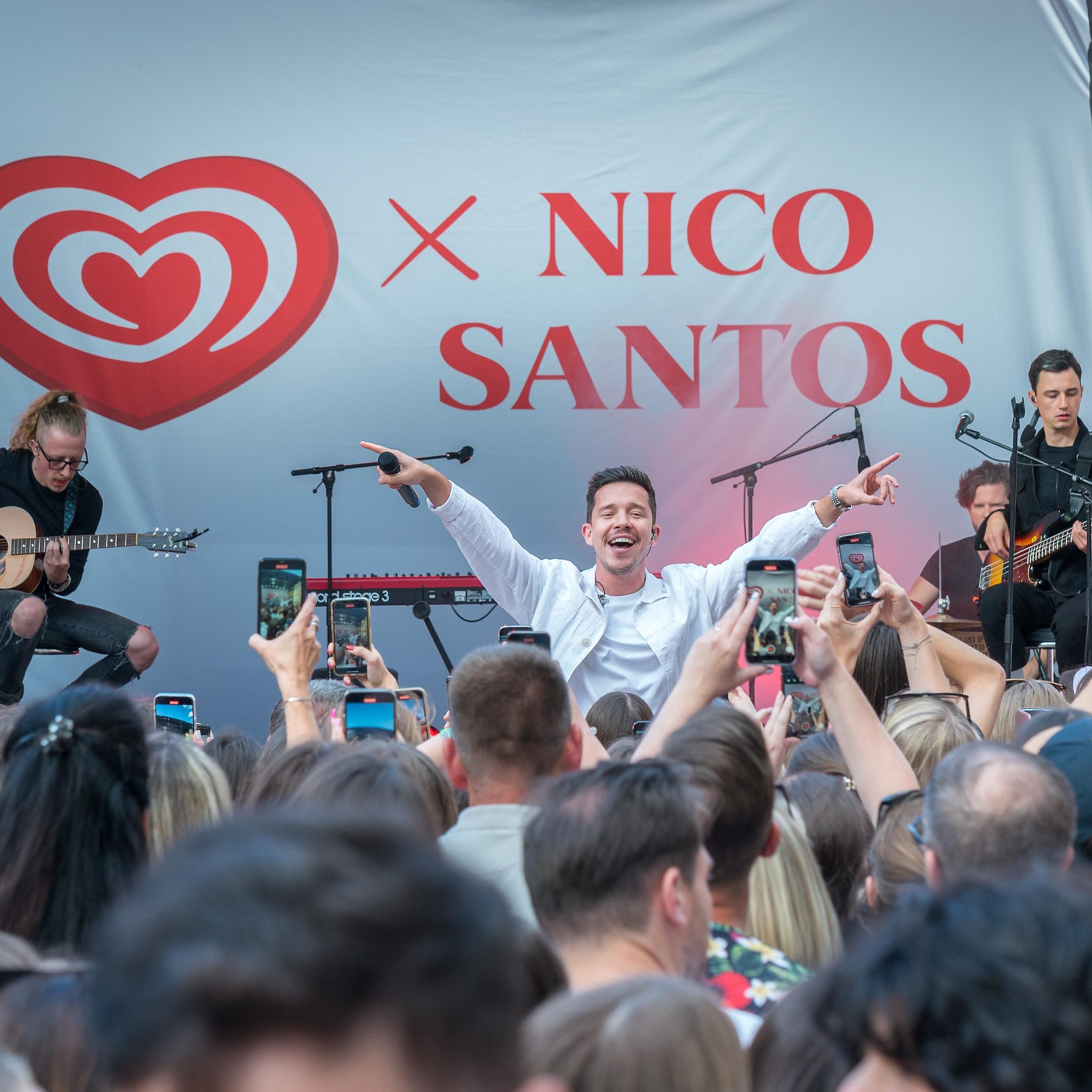 Nico Santos war in Wien zu Gast.