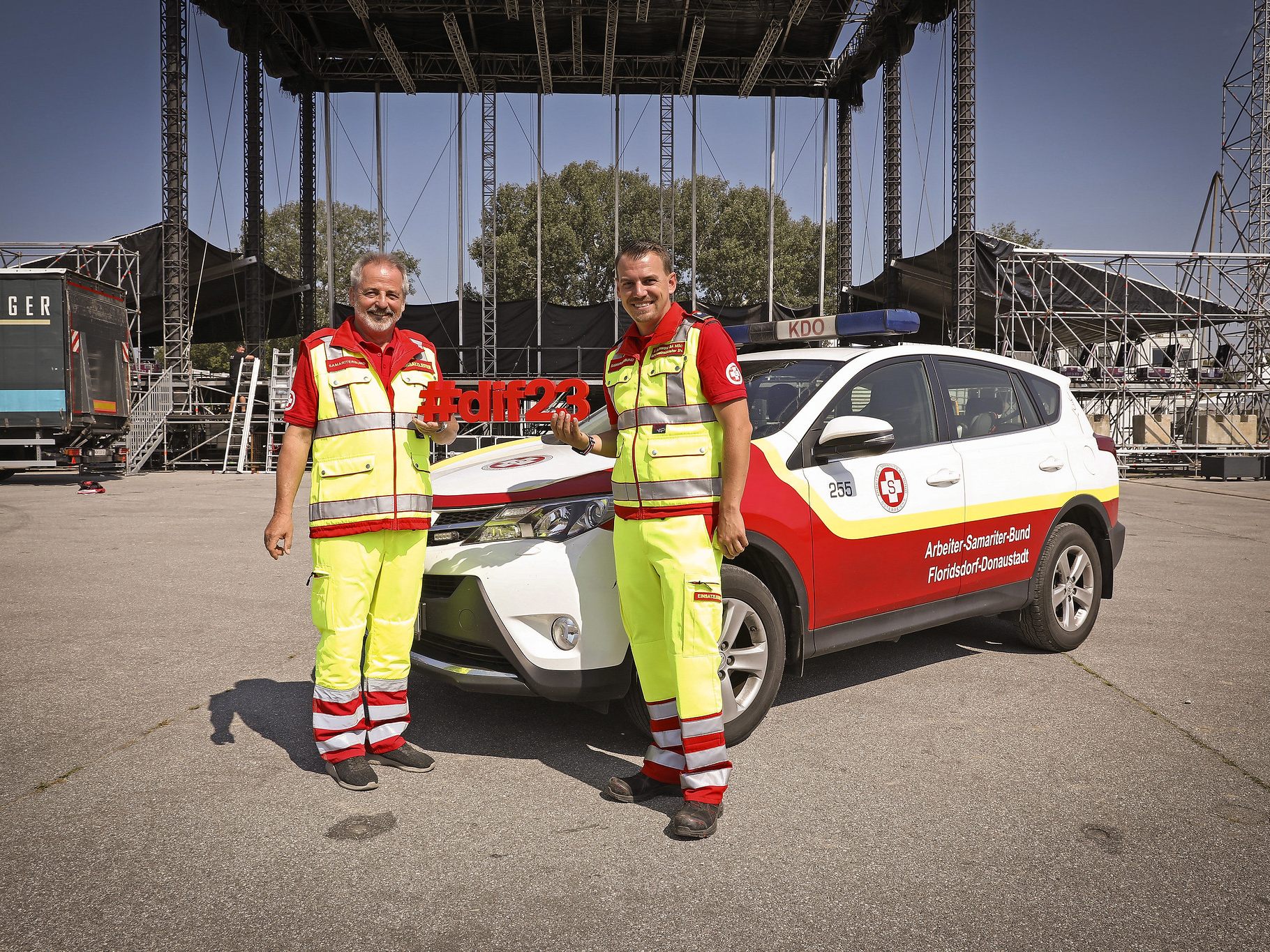 Bereits zum 40. Mal wird der Samariterbund am Donauinselfest Sanitätsdienst leisten.