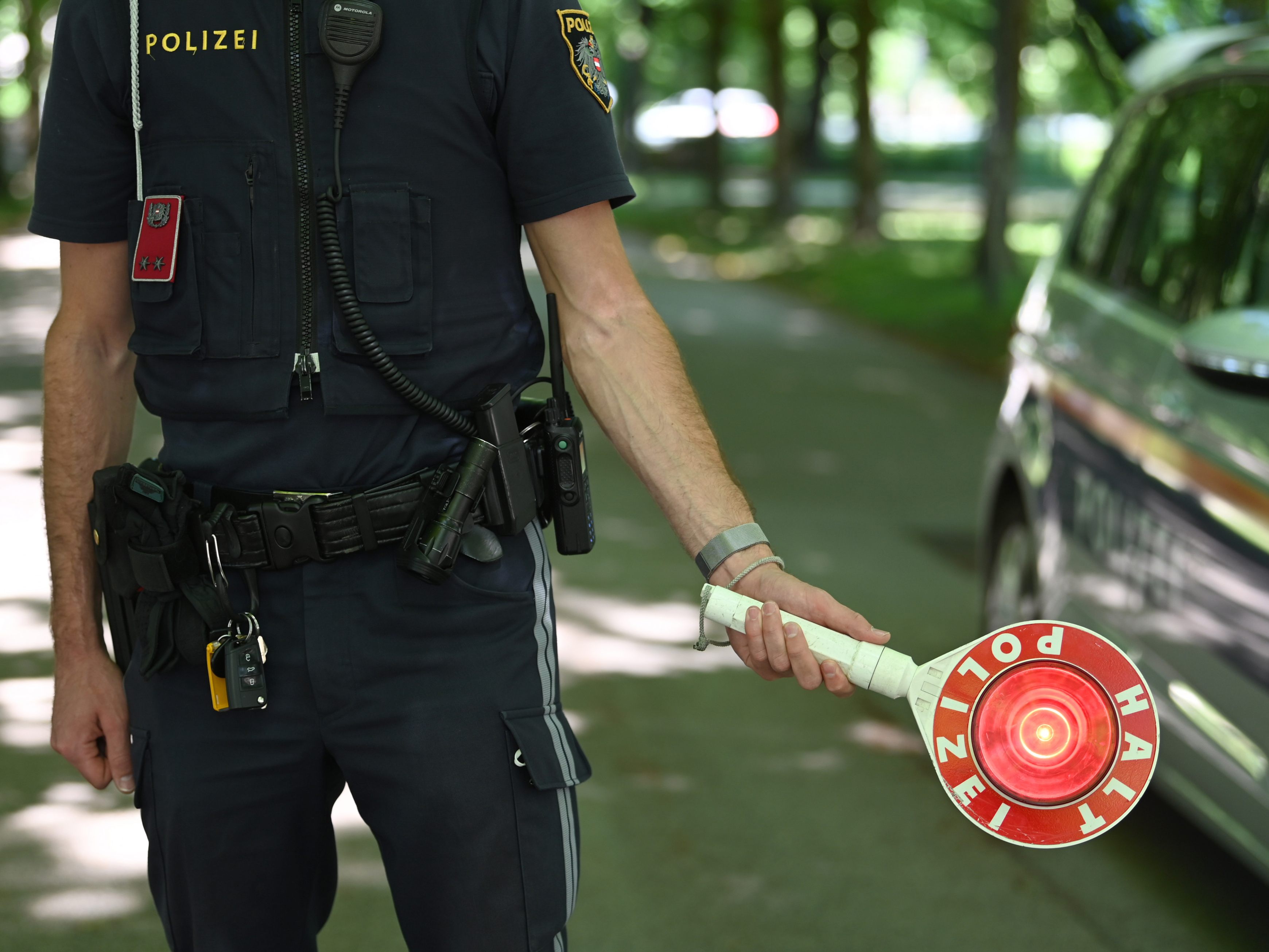 Die Wiener Polizei führte in der Nacht auf Donnerstag einen Verkehrsschwerpunkt durch. Die Wiener Polizei führte in der Nacht auf Donnerstag einen Verkehrsschwerpunkt durch.