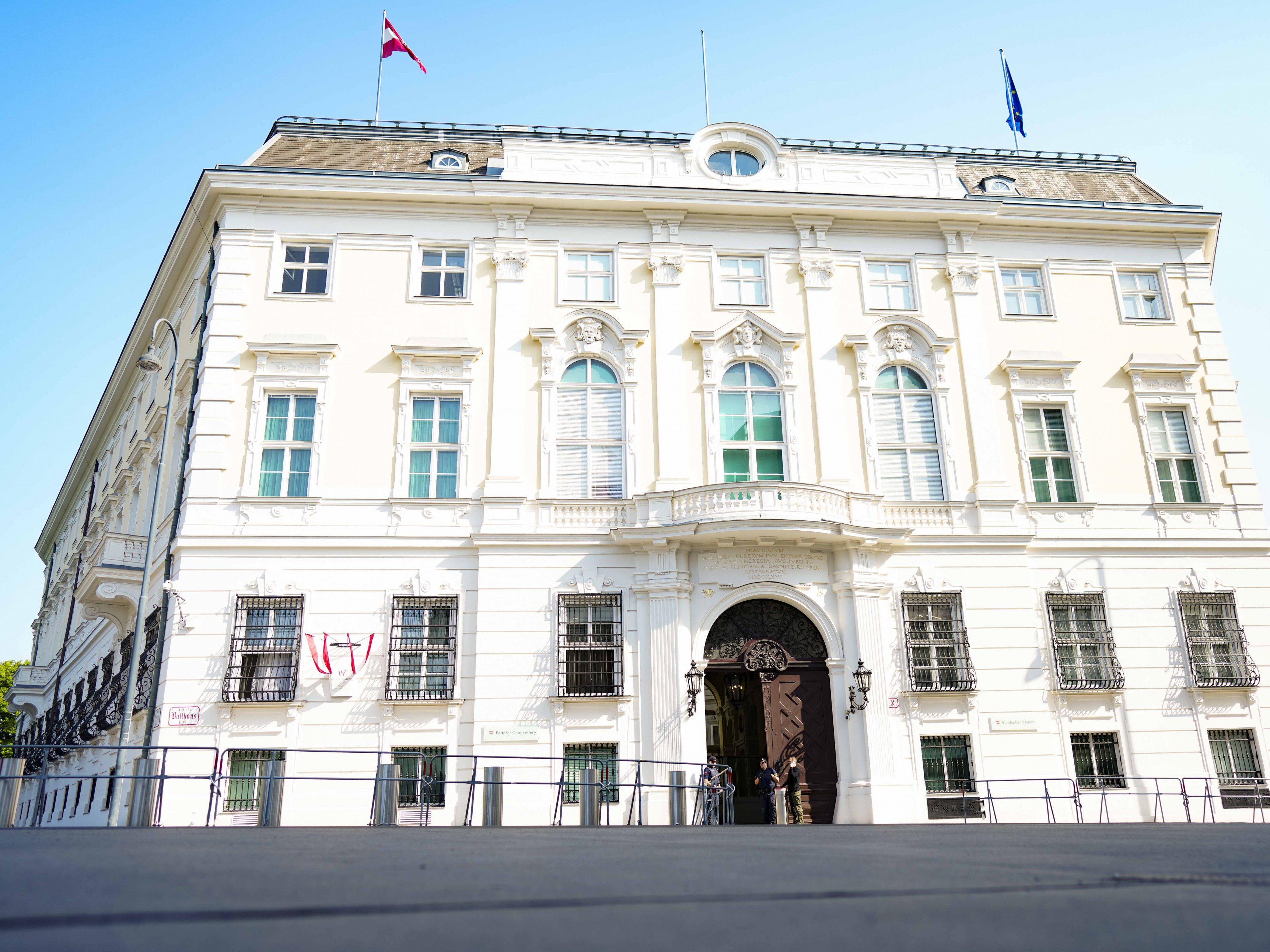 Die WKStA stellte Daten im Kanzleramt sicher.