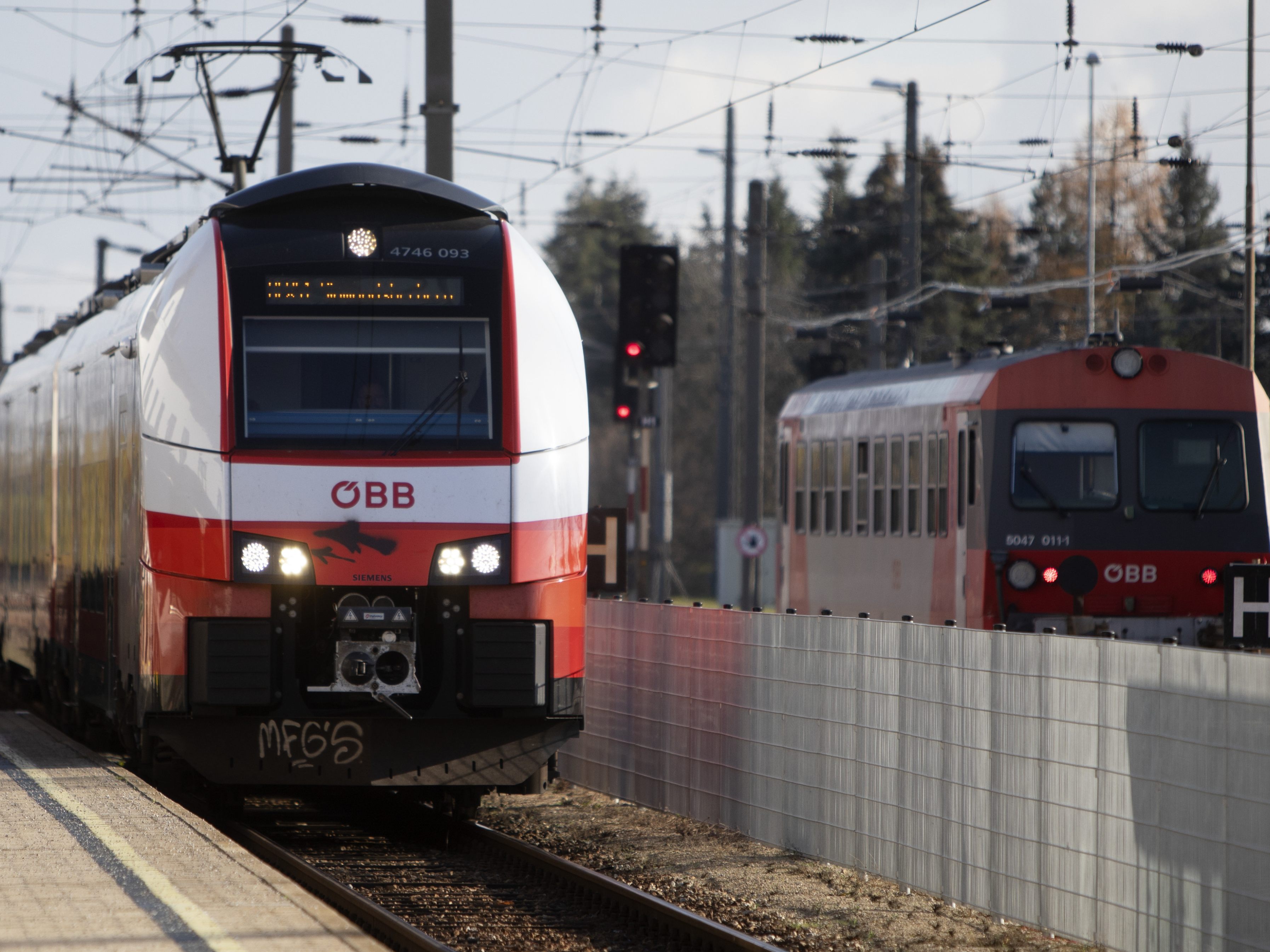 Die ÖBB wollen die Selbstversorgung mit grünem Strom ausbauen. Die ÖBB wollen die Selbstversorgung mit grünem Strom ausbauen.