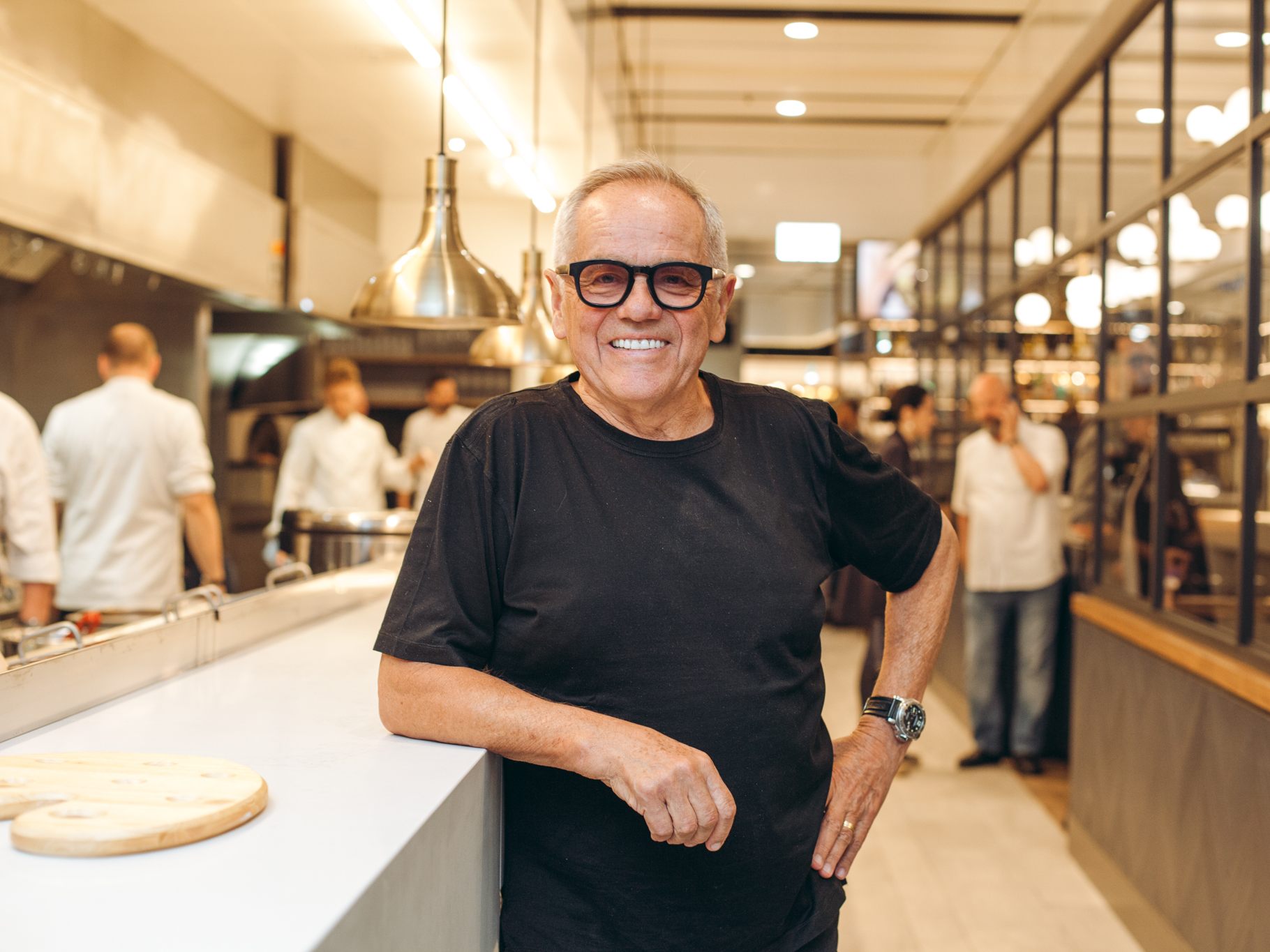 Burger-Paradies am Flughafen Wien: Wolfgang Puck Kitchen + Bar.