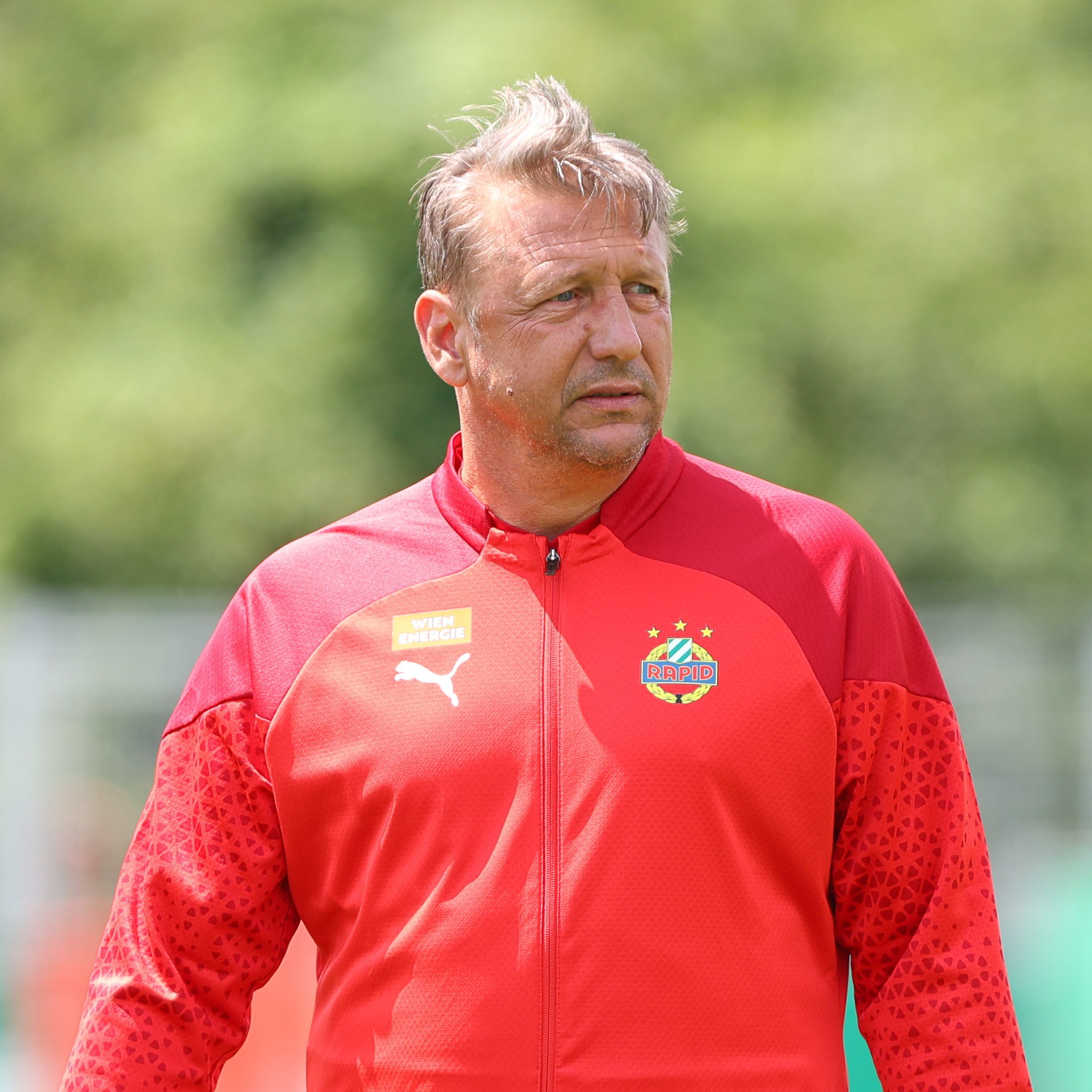 Rapid-Trainer Barisic erwartet sich viel von Matthias Seidl.