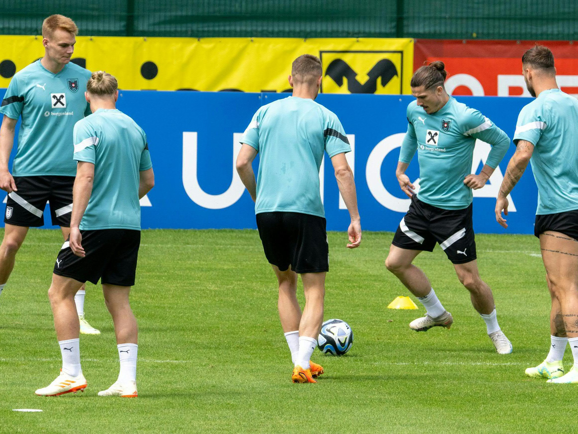 Das ÖFB-Team bereitet sich in Windischgarsten auf Belgien vor. Das ÖFB-Team bereitet sich in Windischgarsten auf Belgien vor.