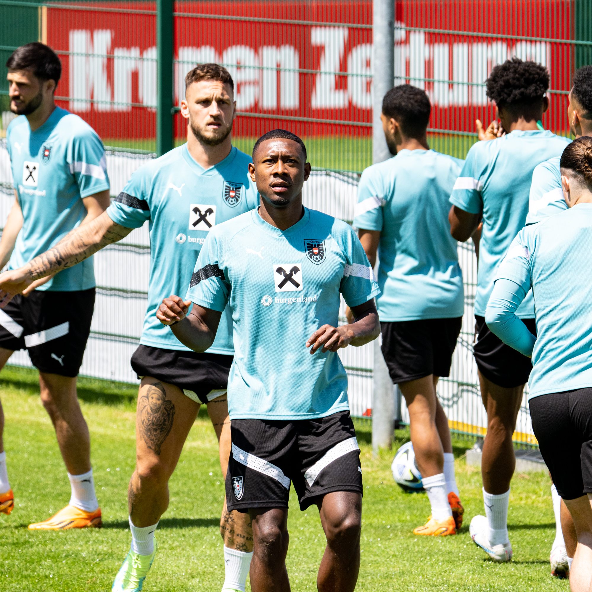 Das ÖFB-Team trifft am Samstagabend auf die Mannschaft aus Belgien.