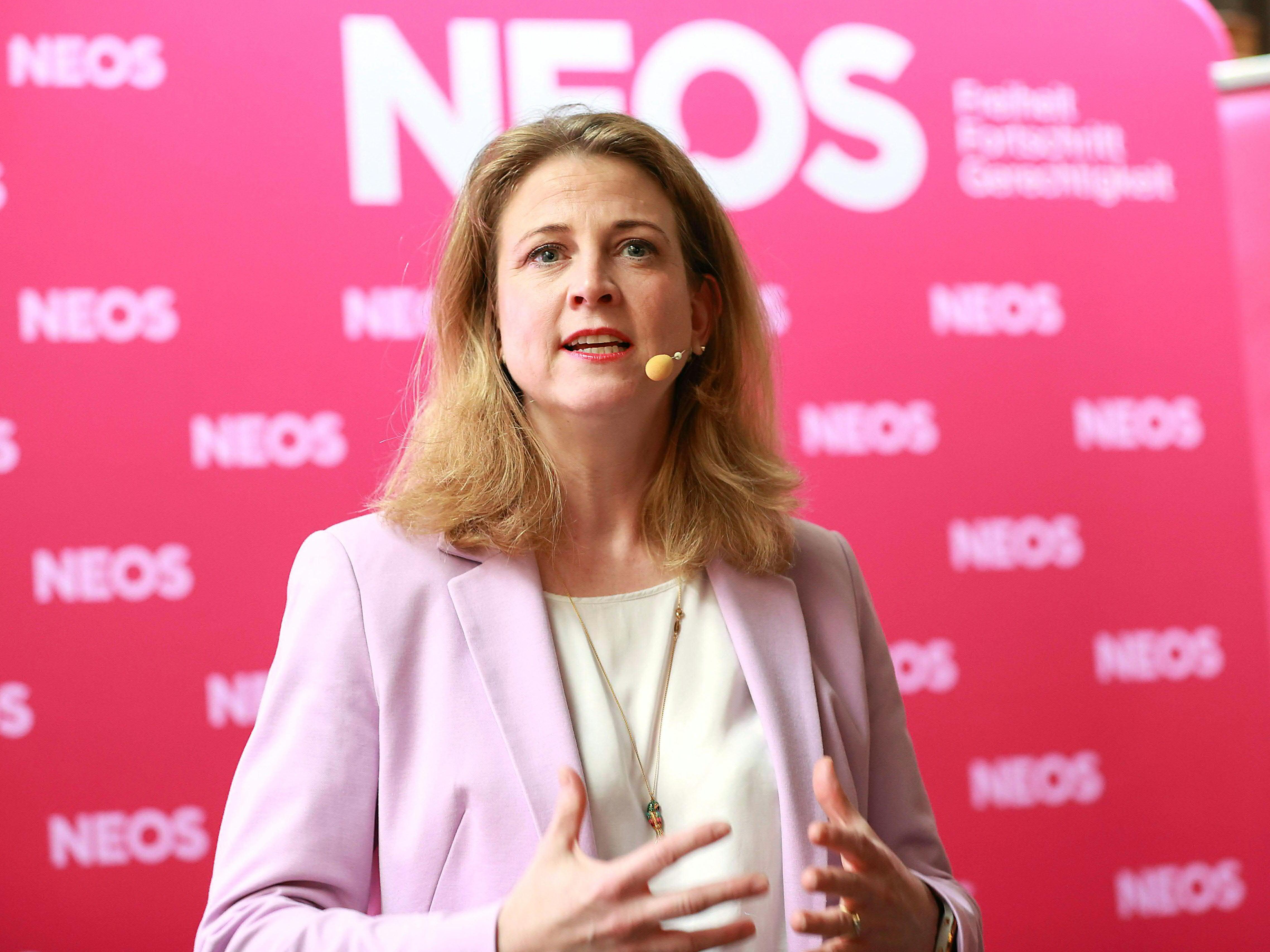 NEOS-Mitgliederversammlung in Wien: Grundsatzrede von Meinl-Reisinger steht am Programm. NEOS-Mitgliederversammlung in Wien: Grundsatzrede von Meinl-Reisinger steht am Programm.