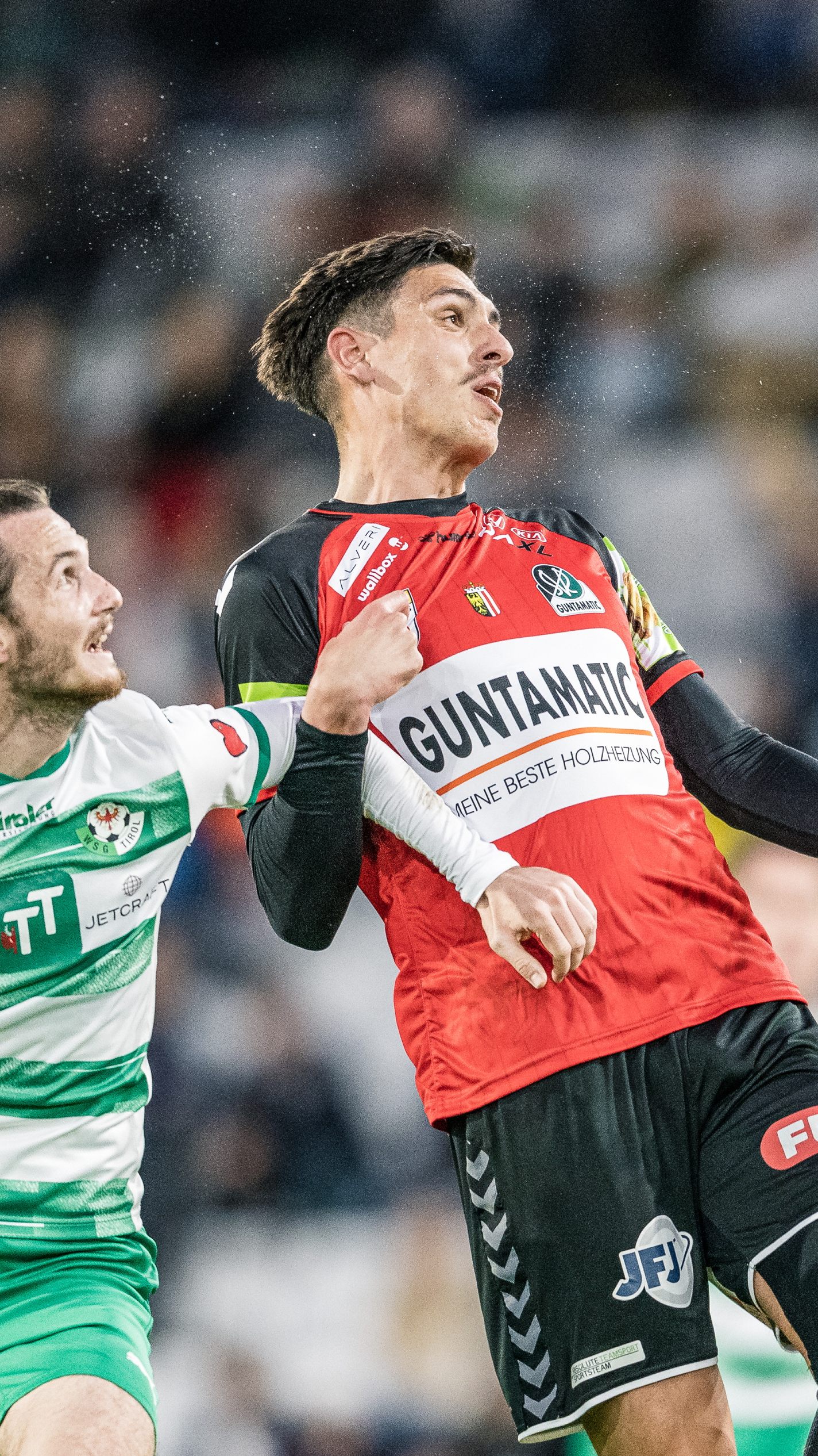 Tin Plavotic (rechts) zu Austria Wien.