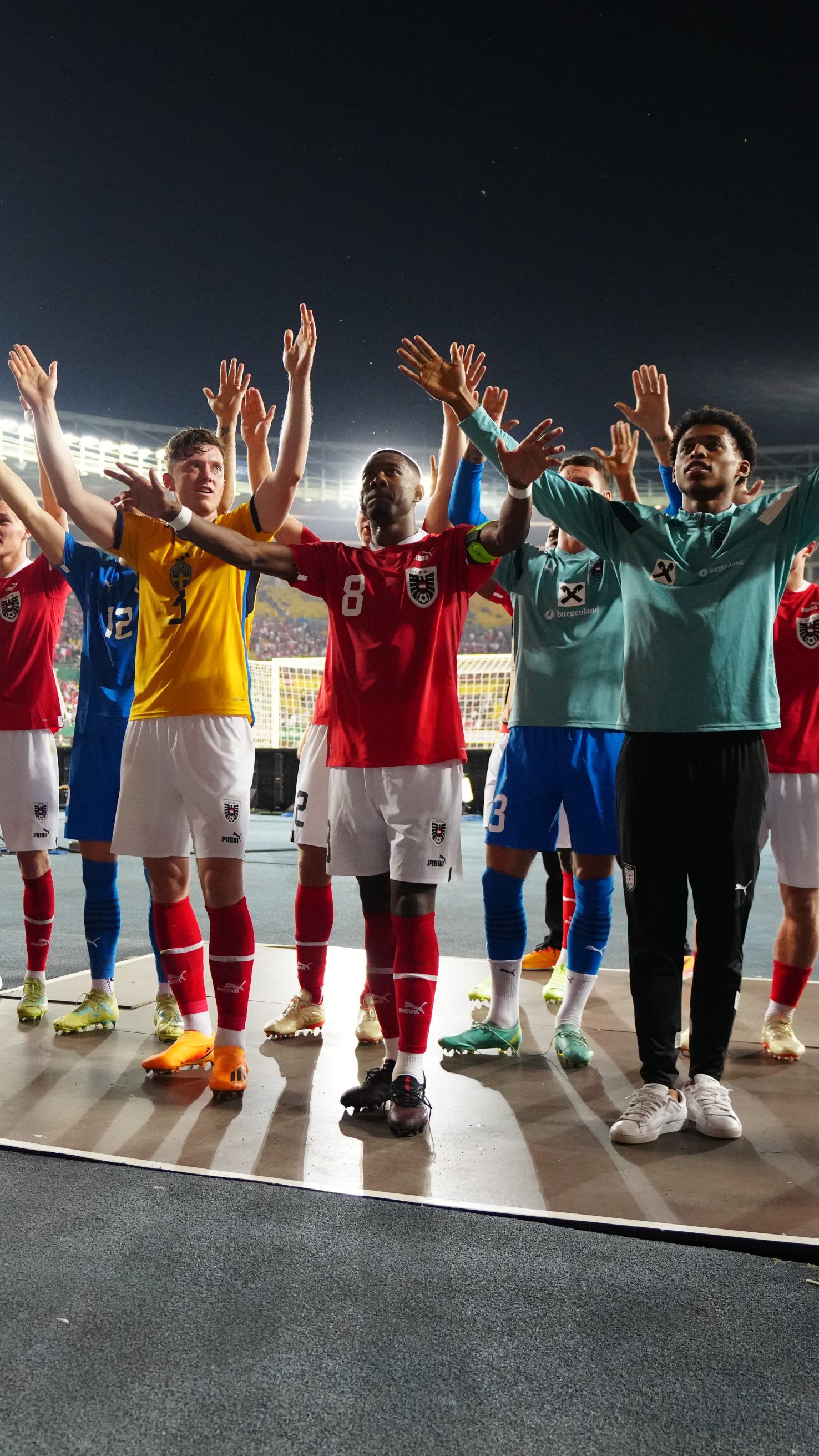 Nach den Auftritten in der EM-Quali verbesserte sich das ÖFB-Team in der Weltrangliste.