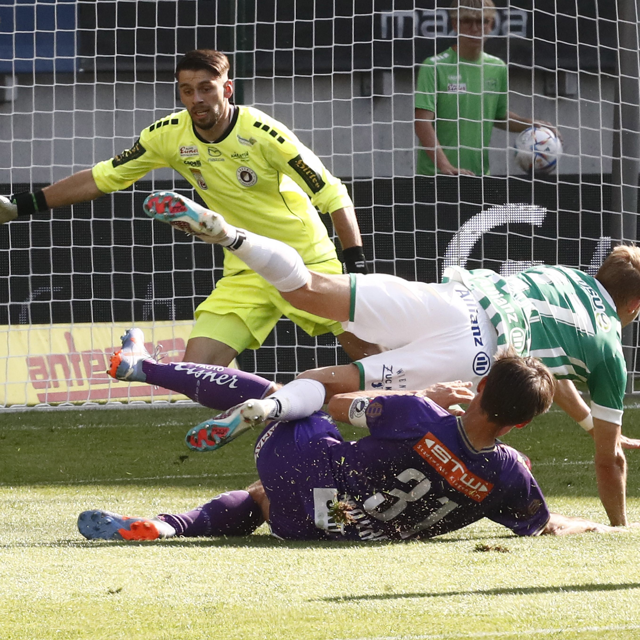Rapid Wien wurde Vierter.