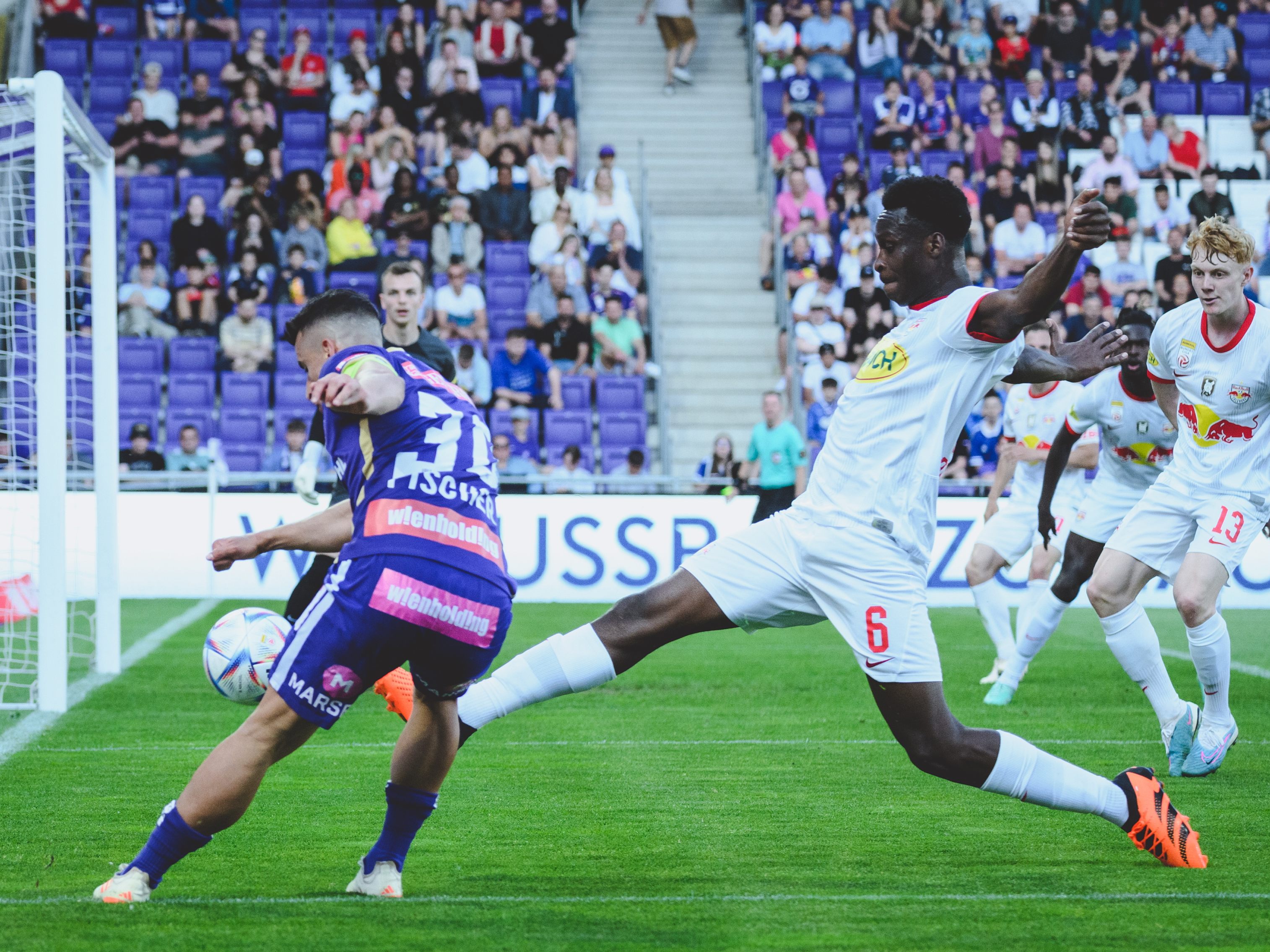 Die Wiener Austria spielte 1:1 gegen Salzburg.