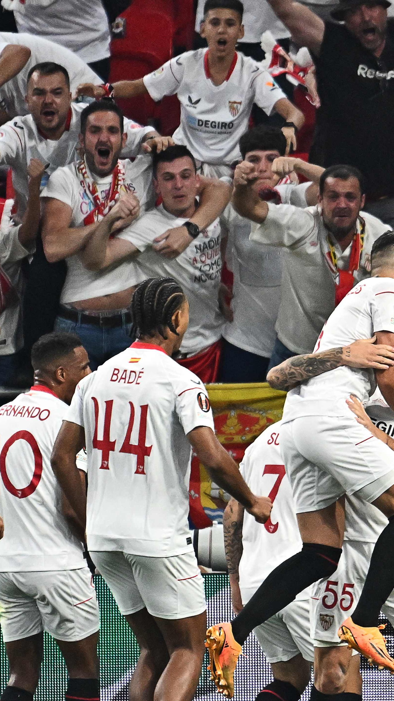 Der FC Sevilla jubelte einmal mehr über den Sieg in der Europa League.