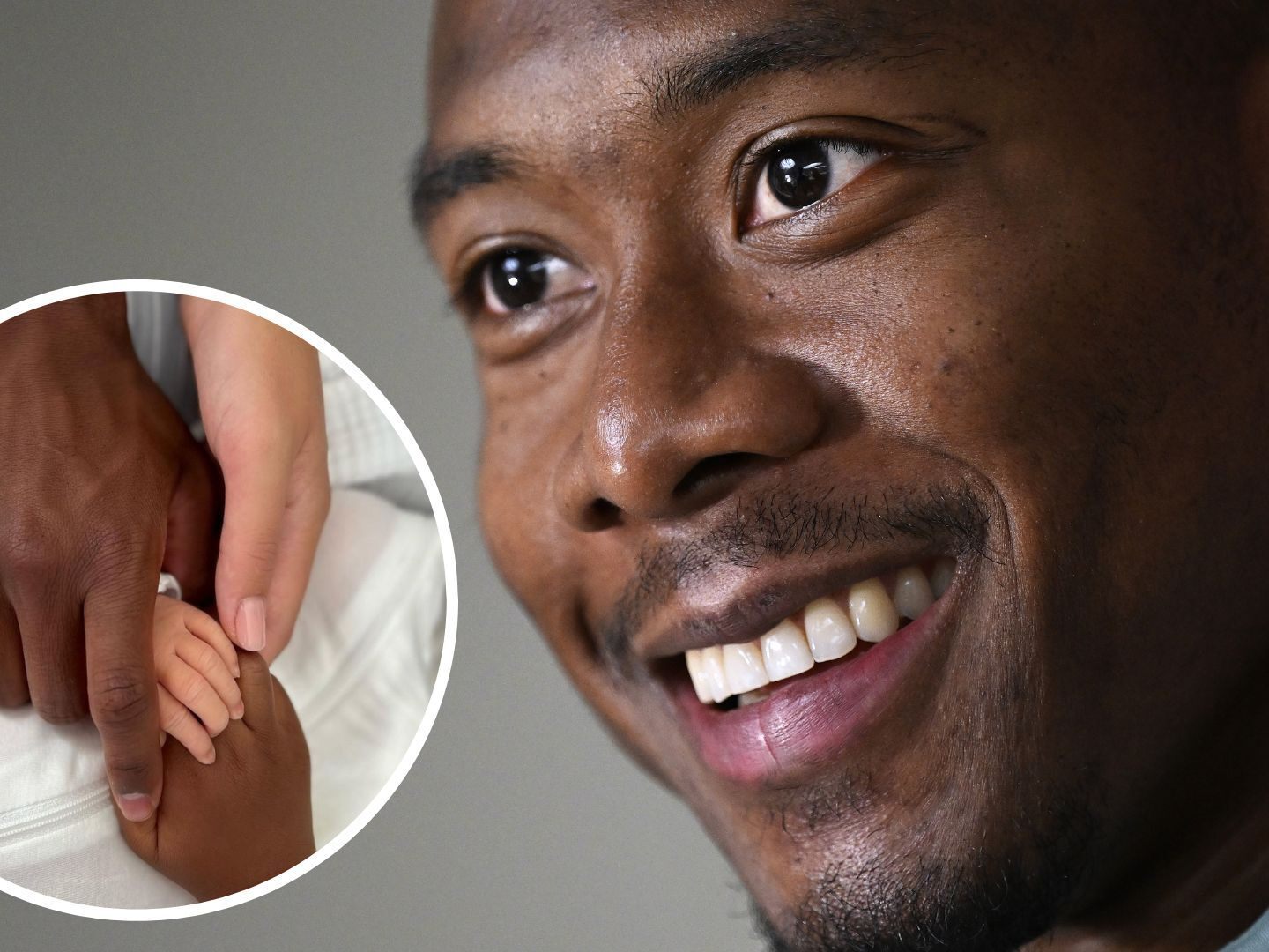 Es ist das zweite Mal, dass Alaba Vater wurde. Es ist das zweite Mal, dass Alaba Vater wurde.