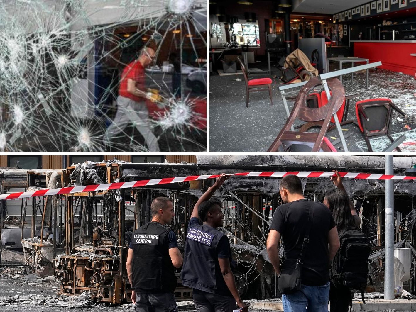 Wegen der dritten Krawallnacht in Folge könnte in Frankreich der Notstand ausgerufen werden.