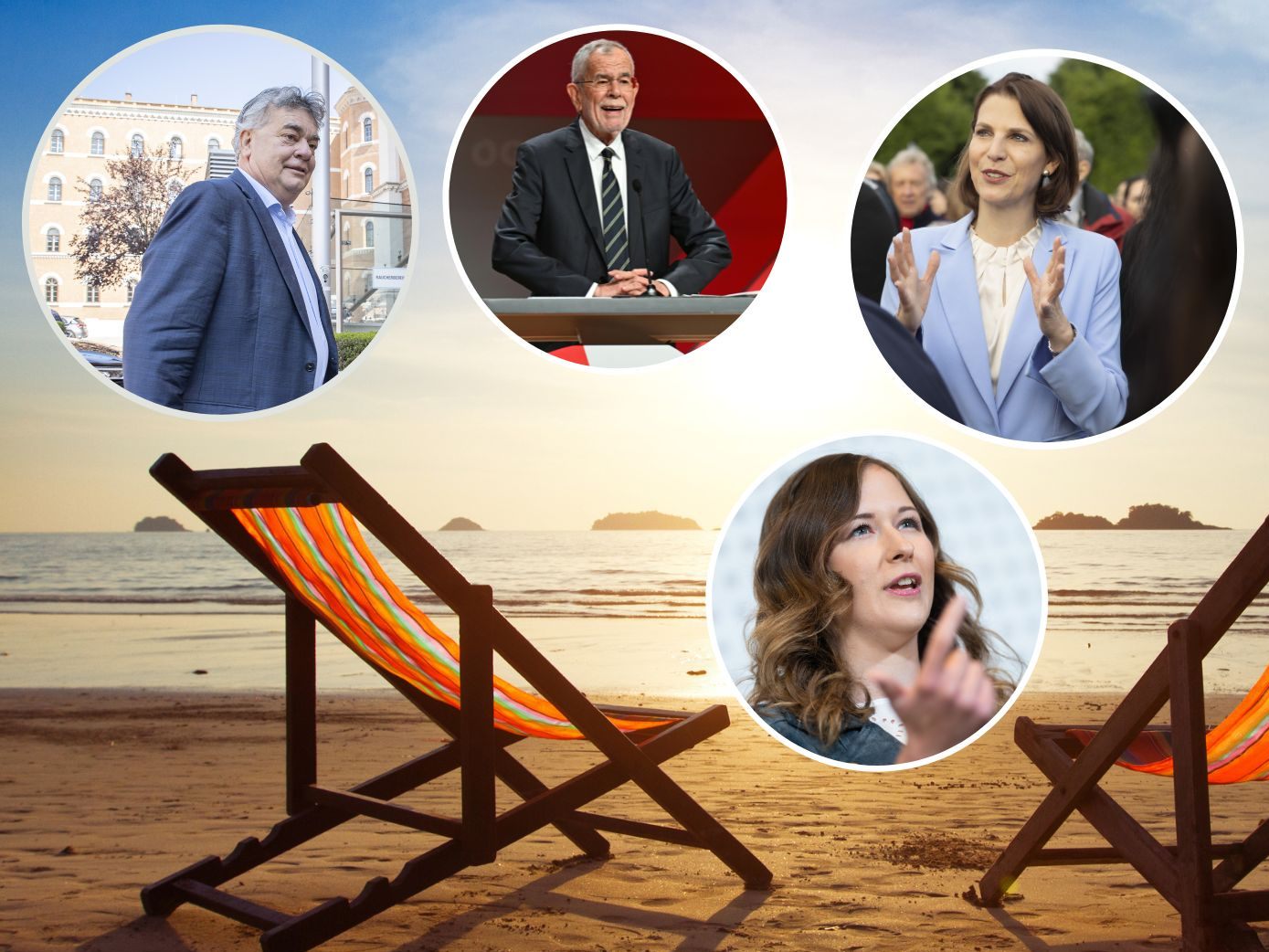 Hier machen Österreichs Politiker 2023 Urlaub.