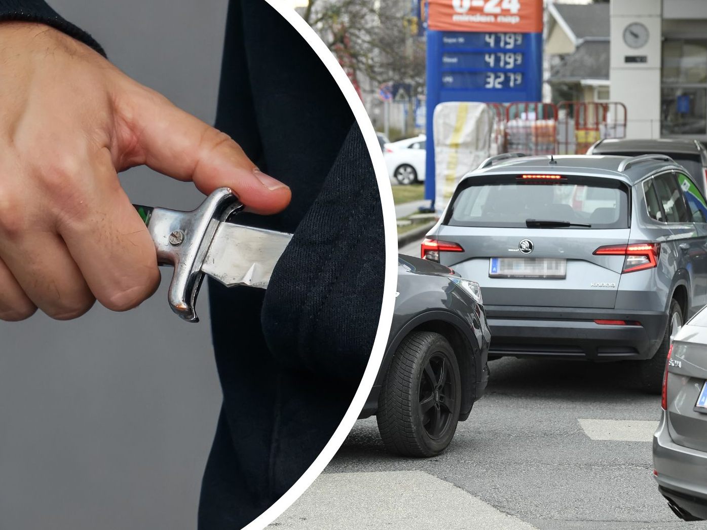 Am Montag endete ein Streit an einer Wiener Tankstelle mit einer Messer-Attacke. Am Montag endete ein Streit an einer Wiener Tankstelle mit einer Messer-Attacke.