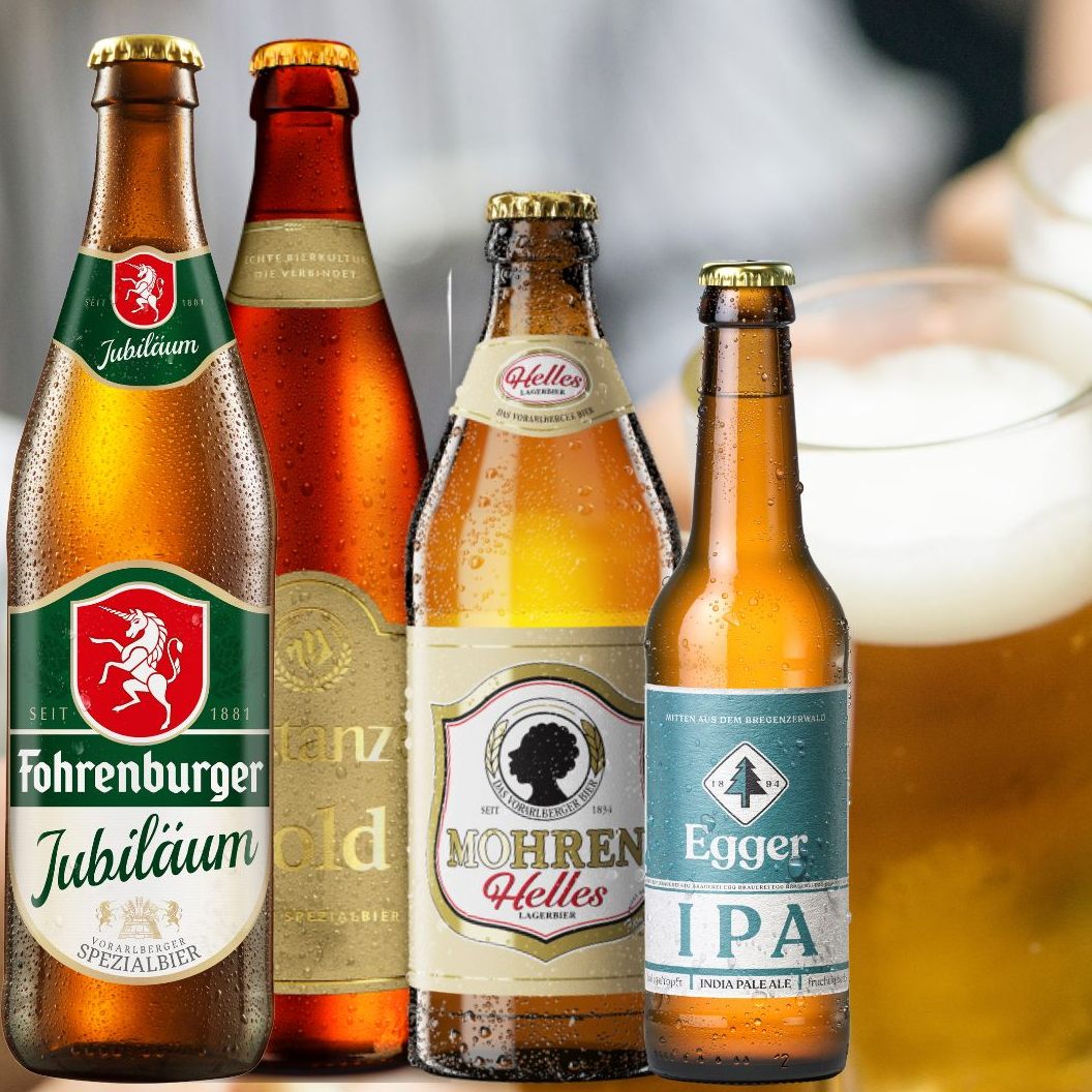 Top-Ergebnisse der Vorarlberger Brauereien.