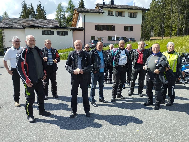 PVÖ-Motorradgruppe auf Tour ins Südtirol PVÖ-Motorradgruppe auf Tour ins Südtirol