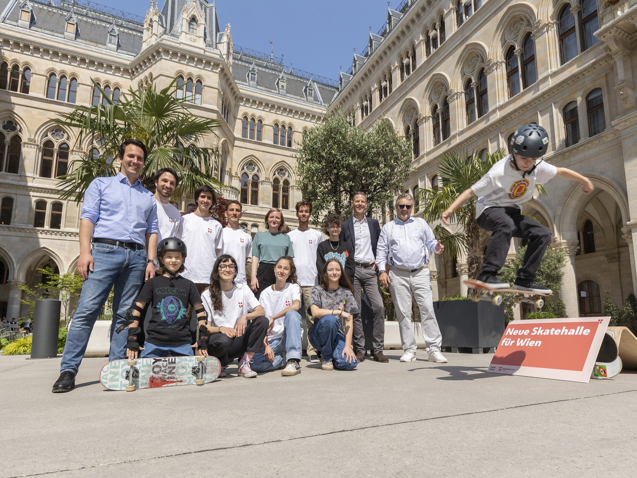 Wien darf sich auf eine Halle für Skateboard- und BMX-Sport in Floridsdorf freuen.