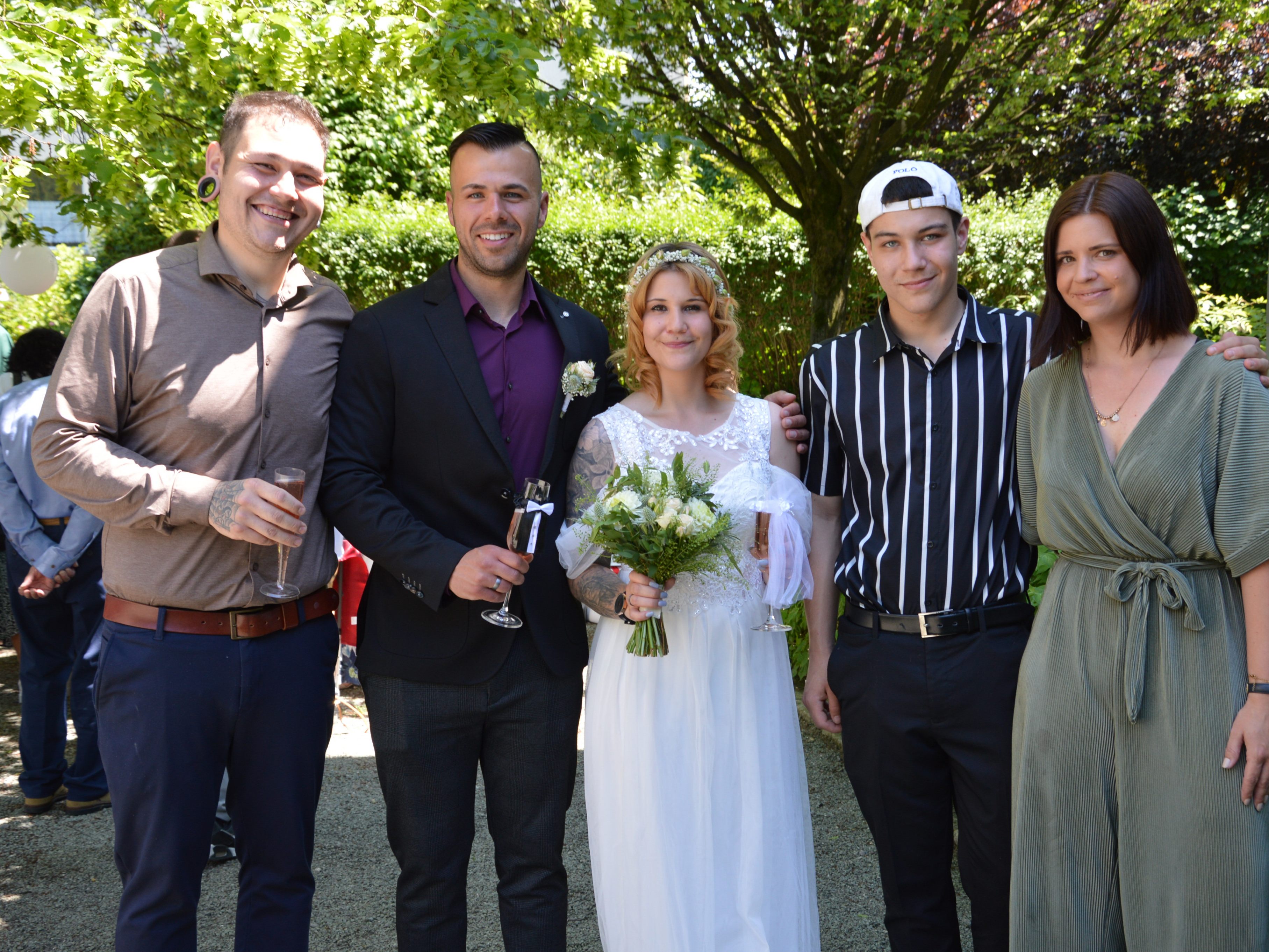 Kim Fessler und Lukas Mathis haben geheiratet.