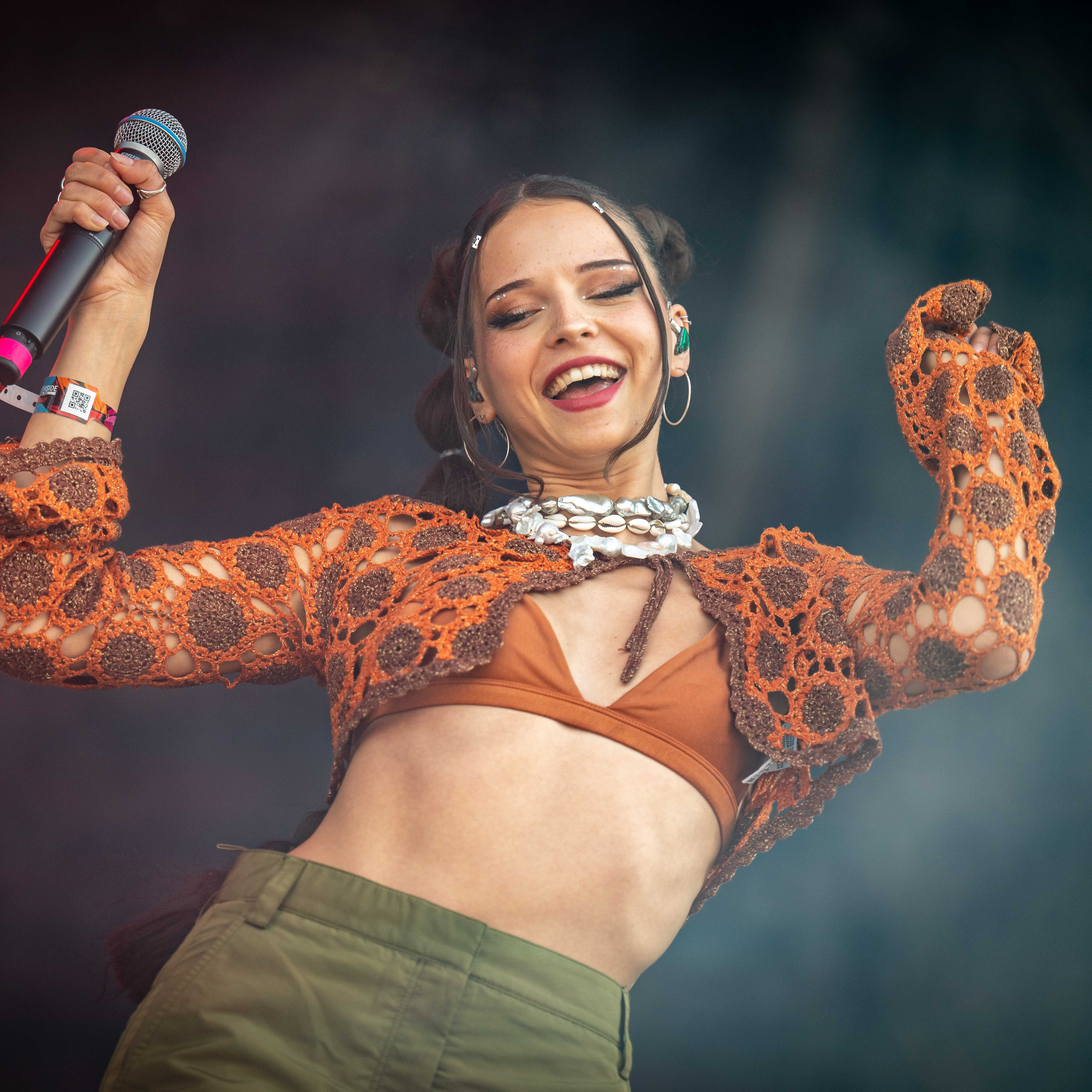 Nina Chuba gehörte zu den beliebtesten Acts am Freitag.