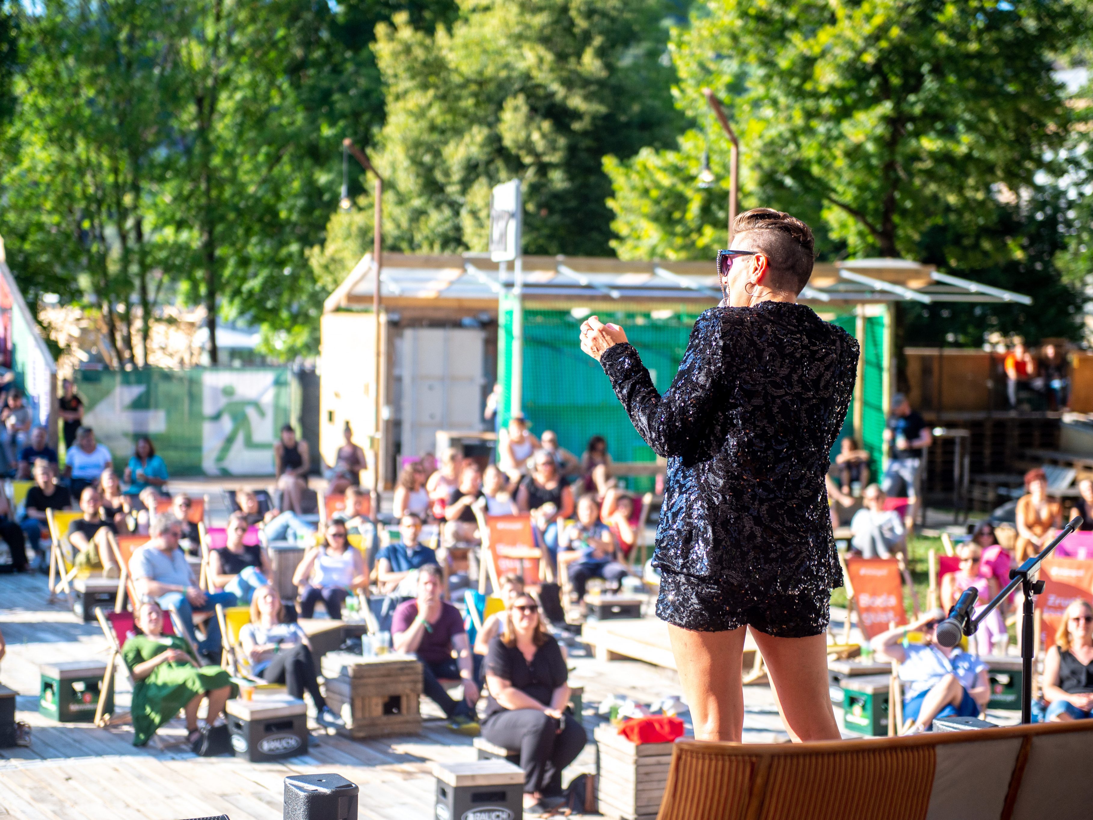 Das poolbar-Festival feiert Jubiläum. Das poolbar-Festival feiert Jubiläum.