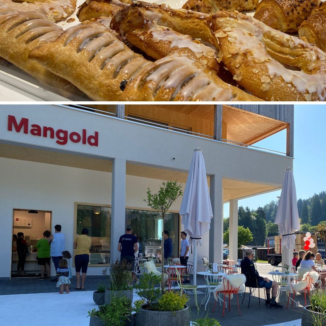 Im Bregenzerwald gibt es seit Freitag eine Filiale der Bäckerei Mangold.