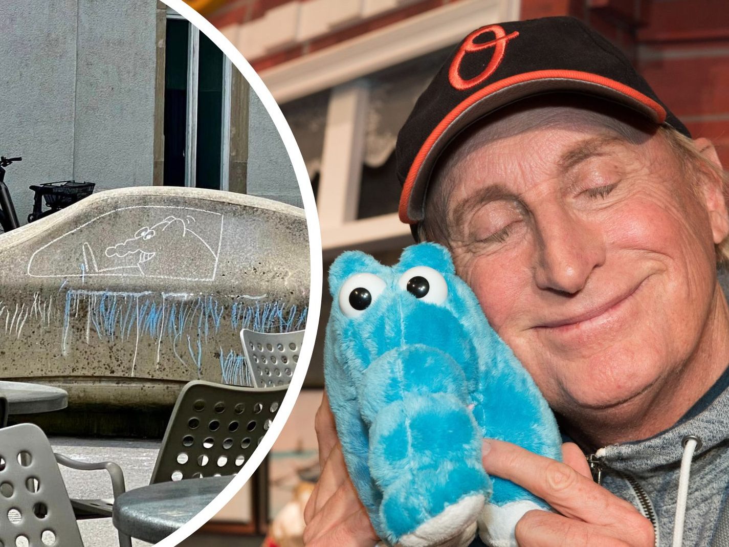 Was macht ein Ottifant beim Betonporsche?